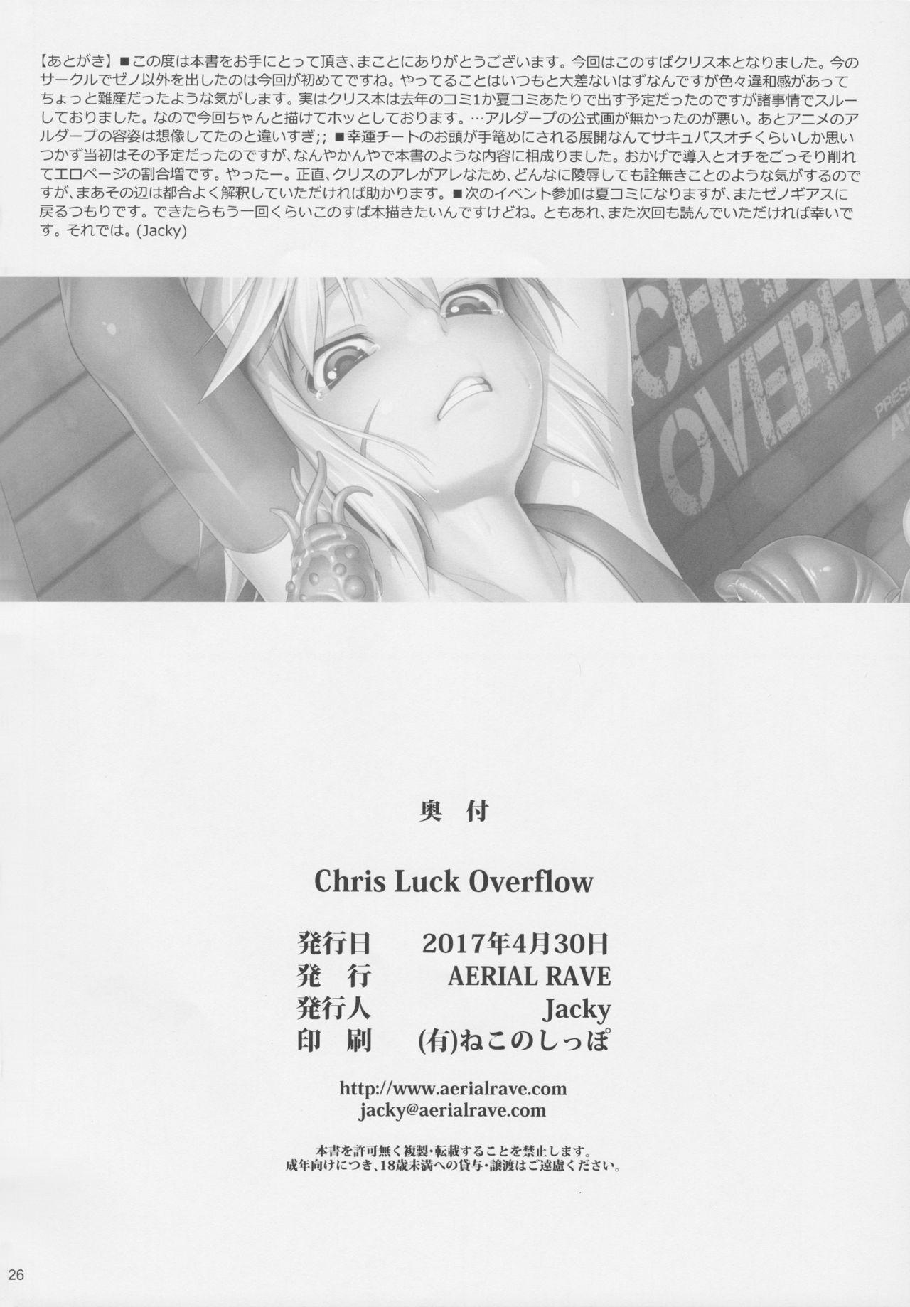 Van Chris Luck Overflow - Kono subarashii sekai ni syukufuku o Cumshot - Page 25