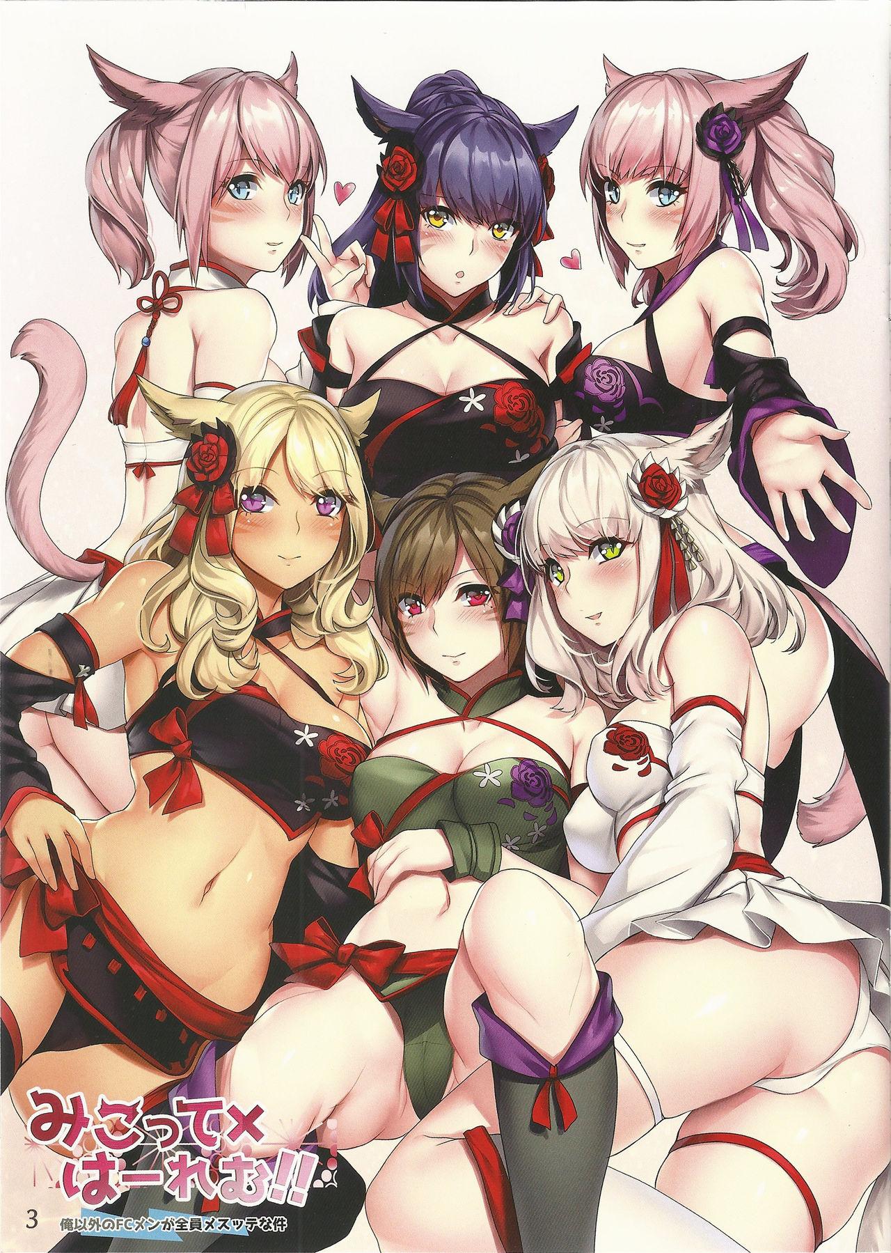 Hot Miqo'te x Harem!! - Final fantasy xiv Mommy - Picture 3