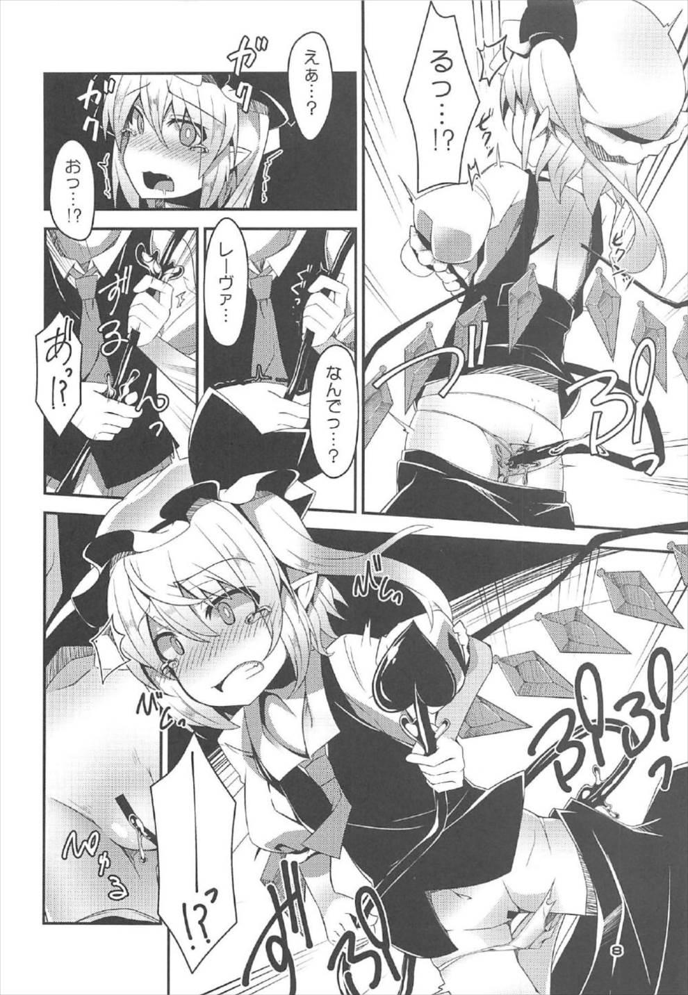 Rope Flan-chan no Ero Trap Dungeon ERO STATUS - Touhou project Ikillitts - Page 7
