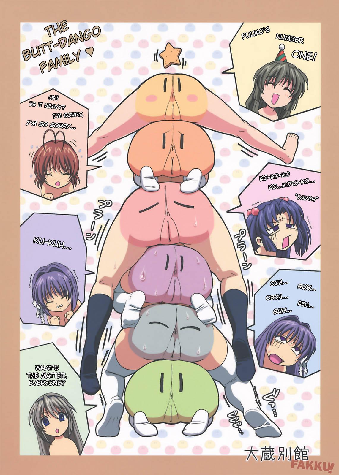Bisexual Minna de Nakayoku - Clannad Ball Sucking - Page 19