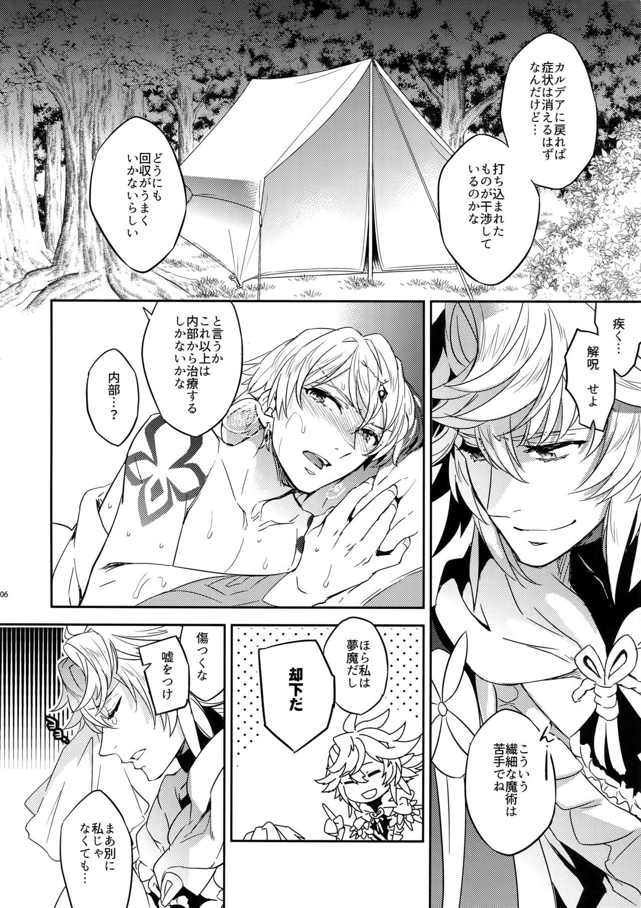 Cumfacial Okiyome × Casgill - Fate grand order Bukkake Boys - Page 5
