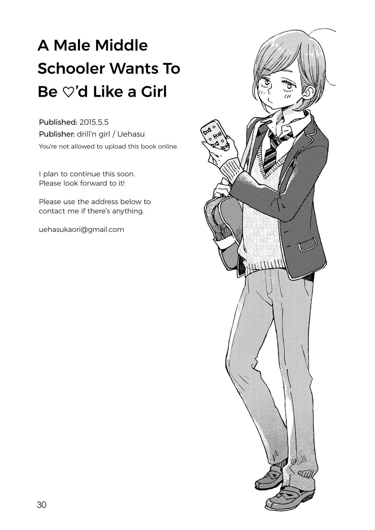 Danshi Chuugakusei demo Onnanoko Mitai ni Saretai | A Male Middle Schooler Wants to Be ♡'d like a Girl 30