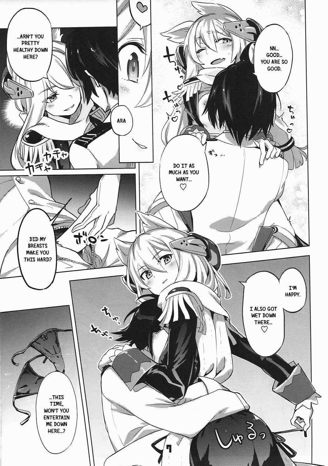 Rubbing Kinpatsu Manaita no Template | Template of a blond cutting board - Azur lane Teenxxx - Page 6