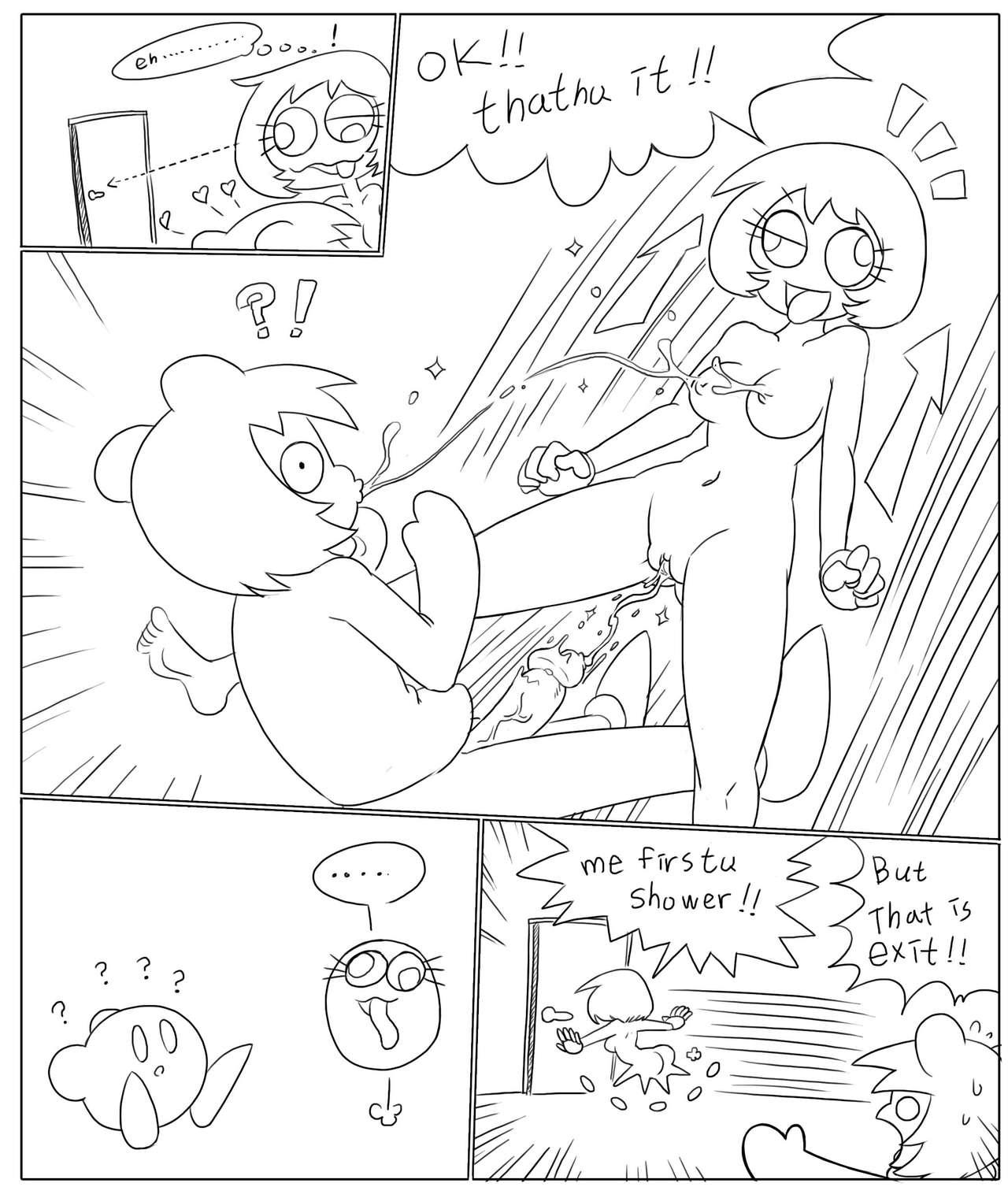 Kissing Kirby vs Jigglypuff - Pokemon Kirby Collar - Page 8