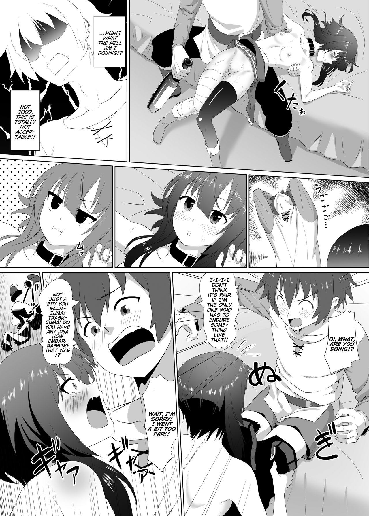 Amateur Asian Kono Kawairashii Hinnyu ni Kyuusai o! | Help to this Lovely Flat Chest! - Kono subarashii sekai ni syukufuku o Straight Porn - Page 11