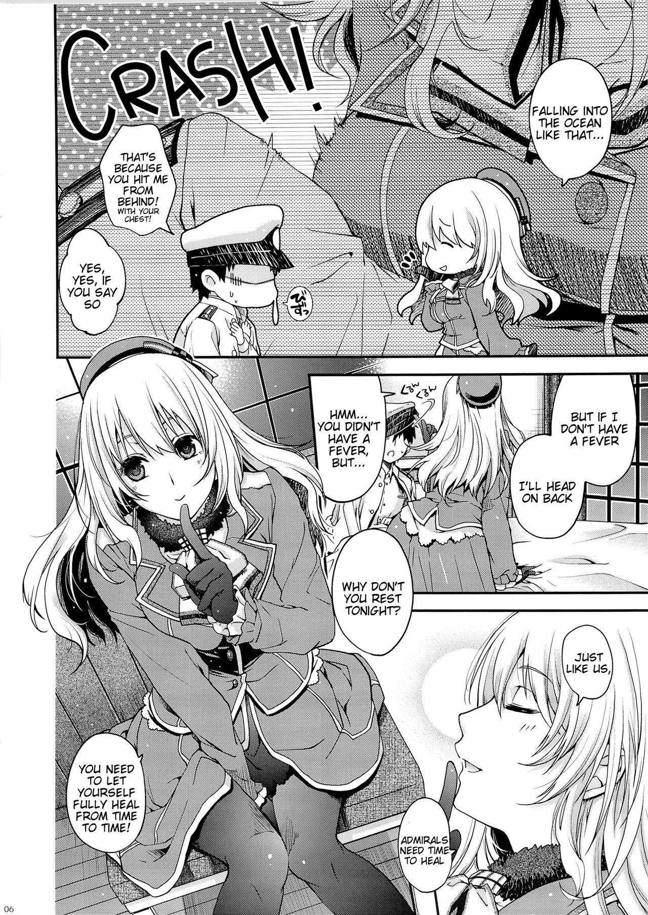 Guyonshemale Midnight Combat! - Kantai collection Gay Massage - Page 5