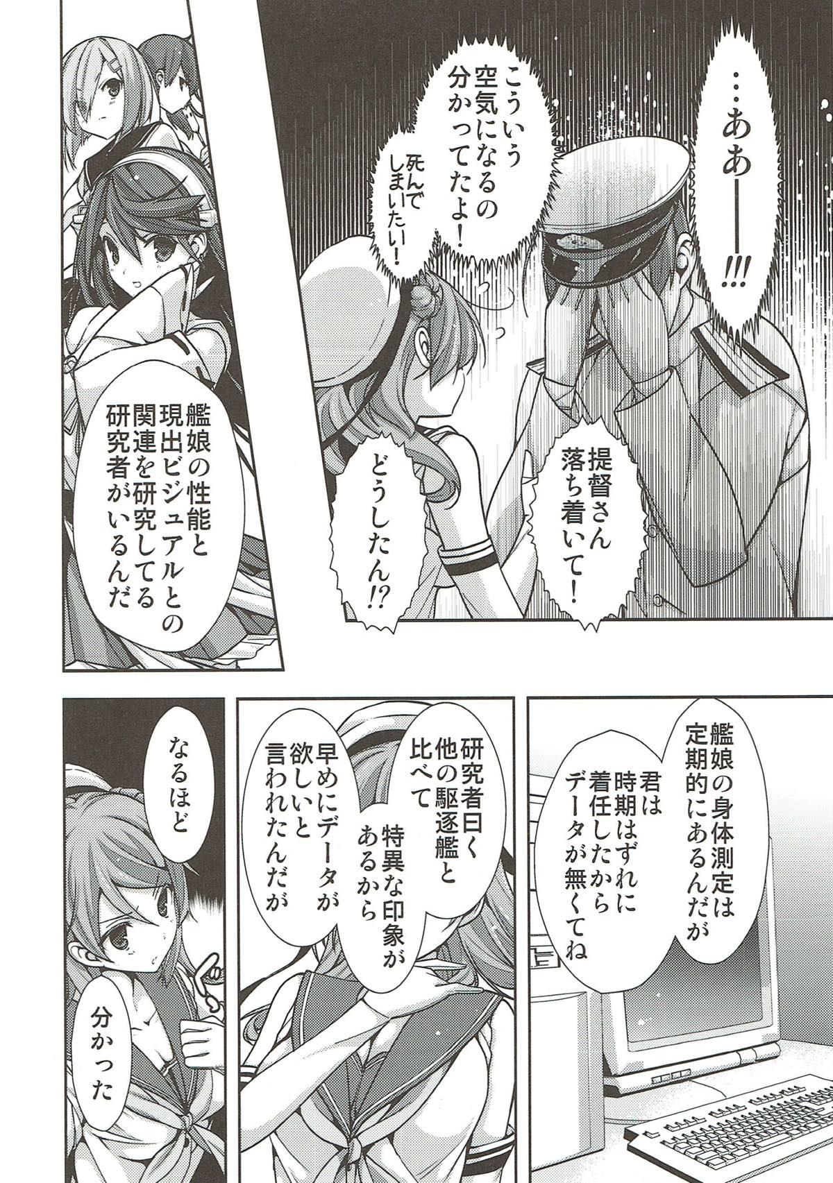 Hot Whores Saikin no Kuchikukan wa Hatsuiku ga Ii - Kantai collection Screaming - Page 6