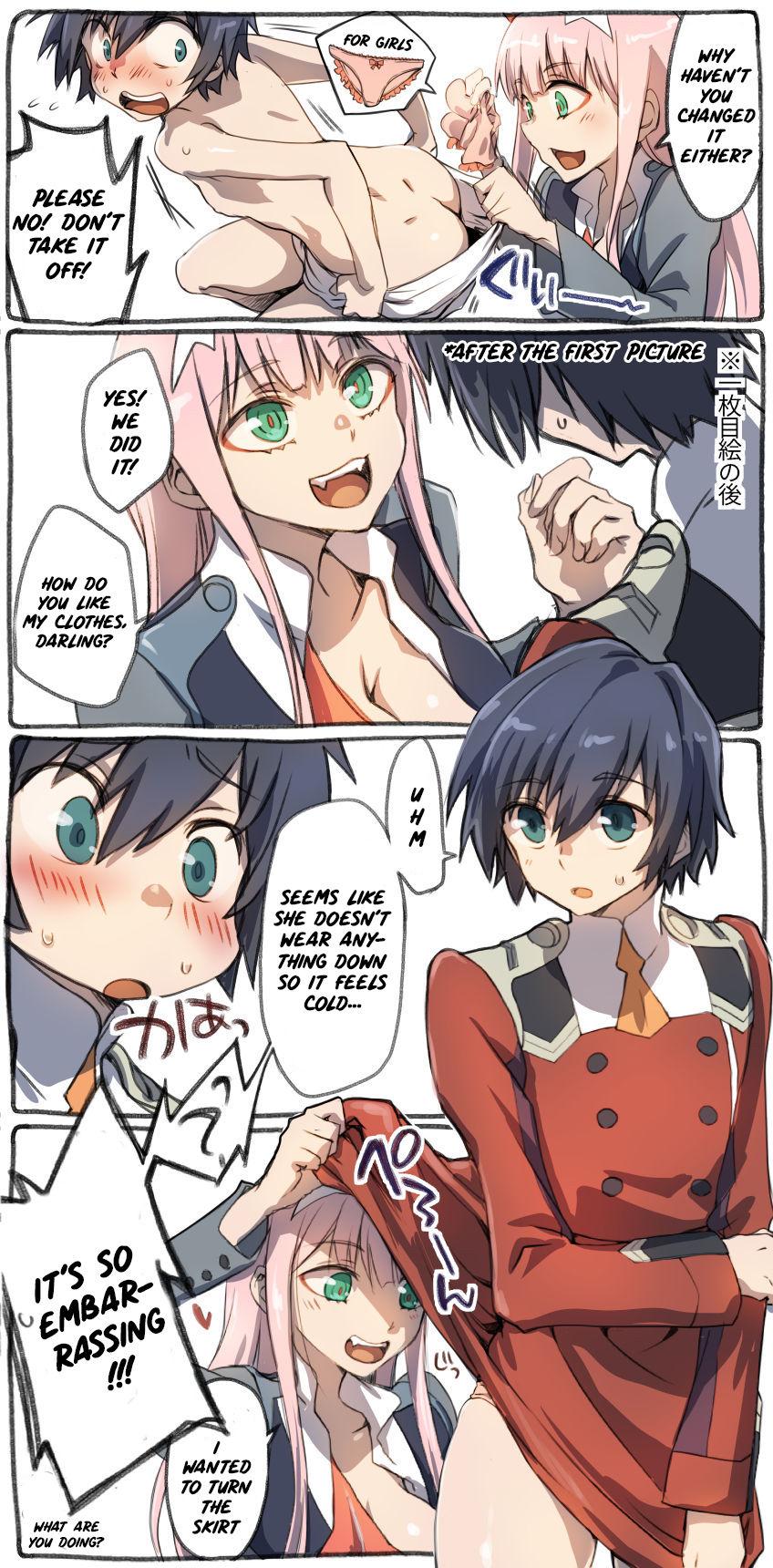 Gayclips Hiro Zero Ishou Change Manga - Darling in the franxx Solo Girl - Page 4