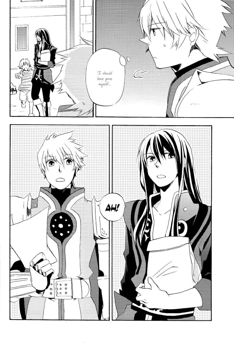 Dick Sucking Saisho wa Yonde, Furetara Saigo | Calling from the start, One touch and it's over - Tales of vesperia Assfingering - Page 5