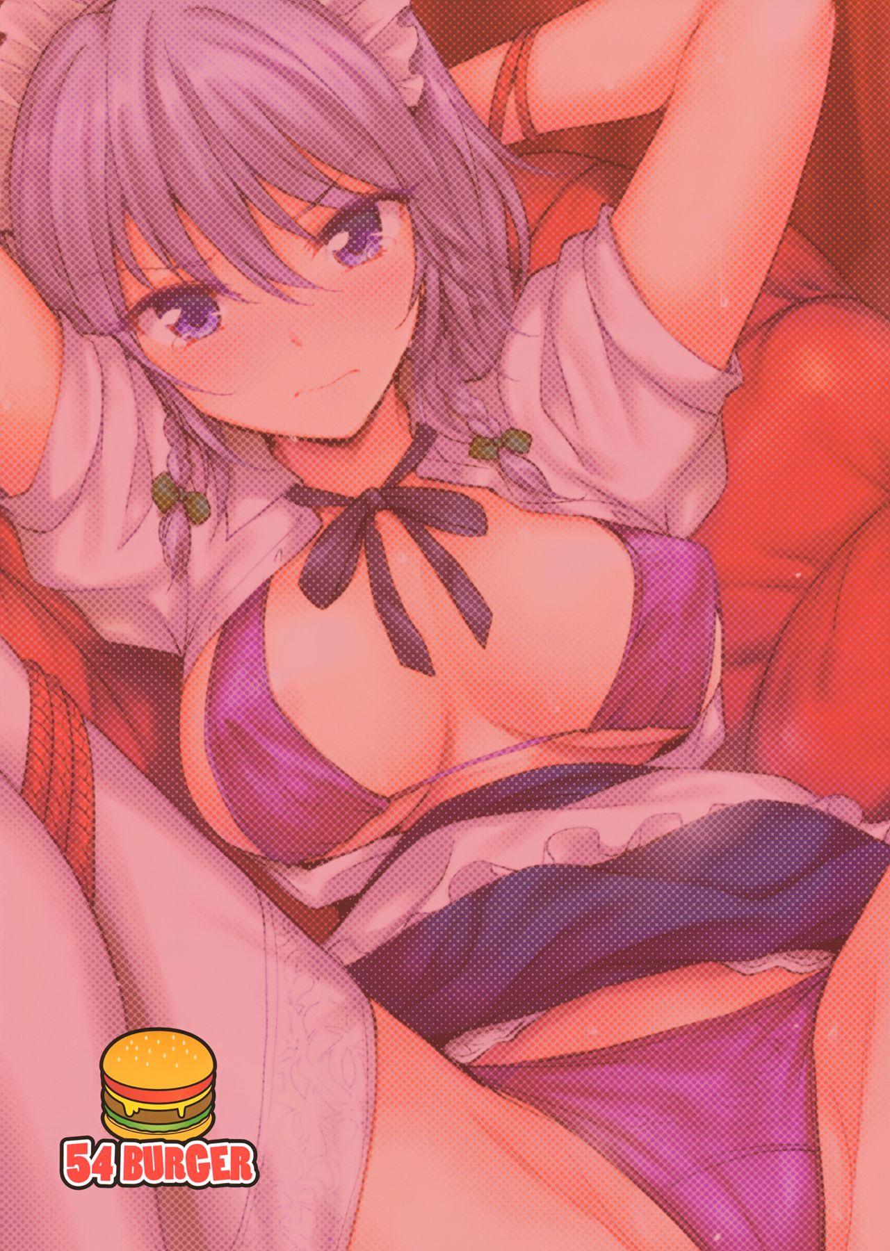 Hardcore Porn Sakuya-san o Sukikatte ni Dekiru Ken - Touhou project Body Massage - Page 27