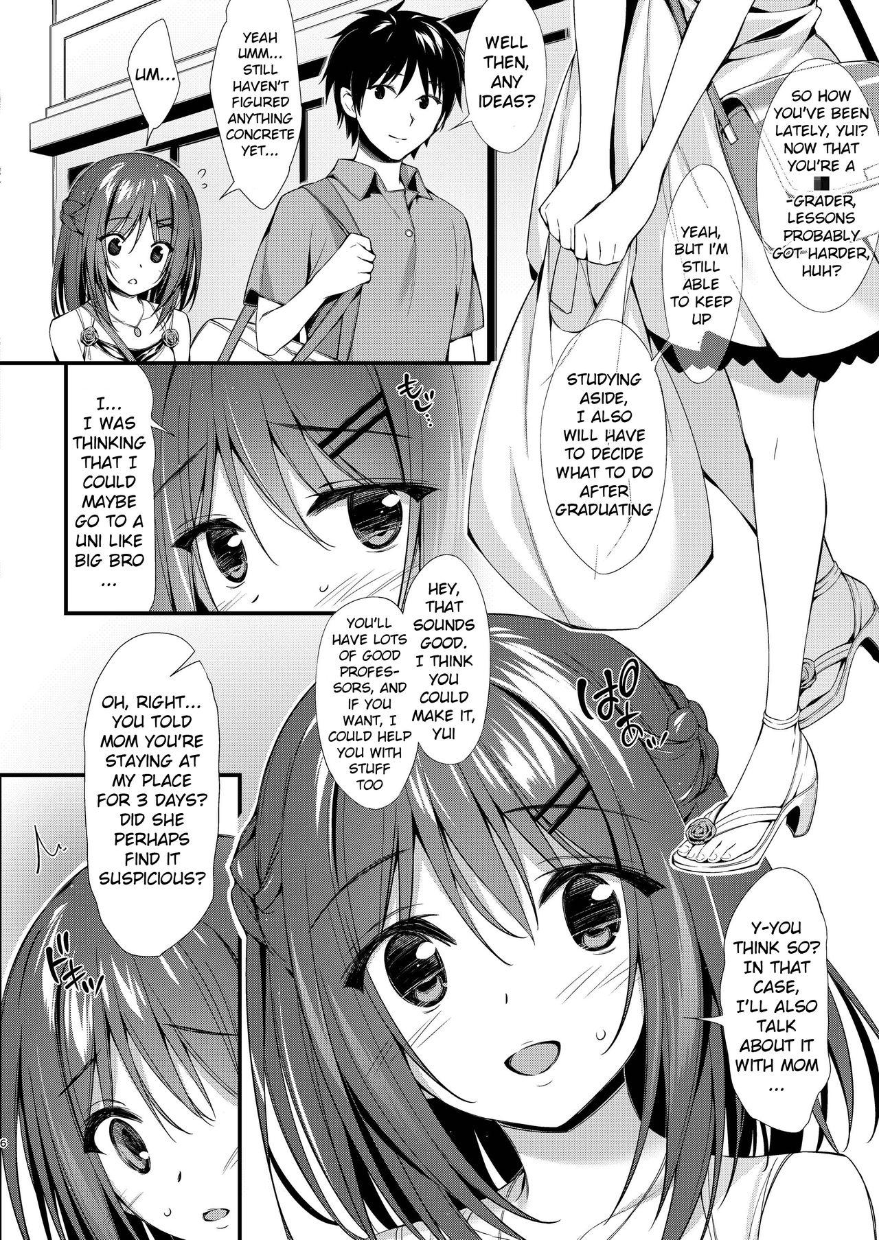 Celebrity Sex Watashi wa Onii-chan to Tsukiaitai. - Original Duro - Page 5