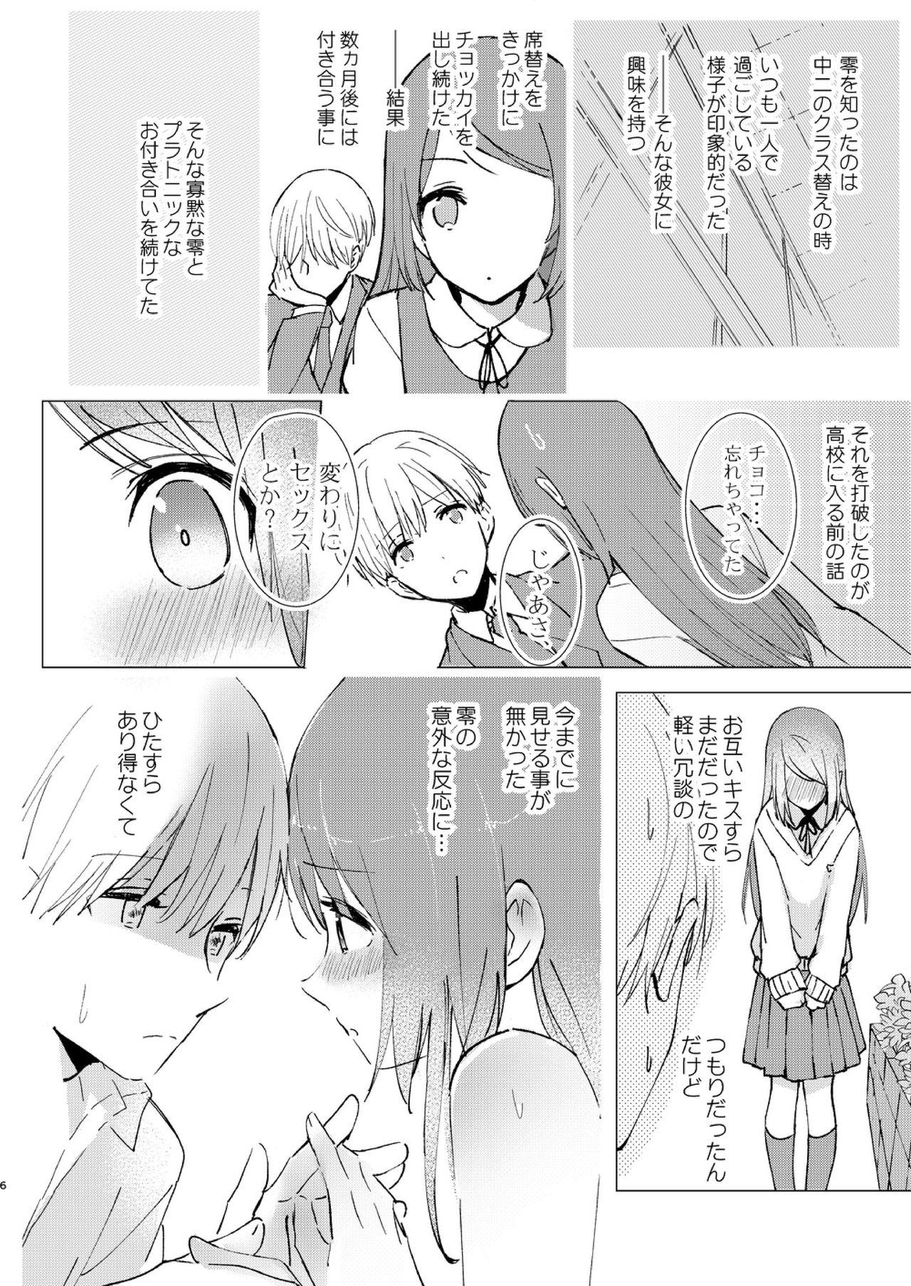 Fingering Hajime to Rei Sairokushuu - Original Morrita - Page 5