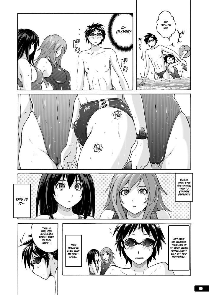 Milf Sex Chijo Kyoupan Gari Kyouei Mizugi Chuudoku - Original Horny Sluts - Page 7