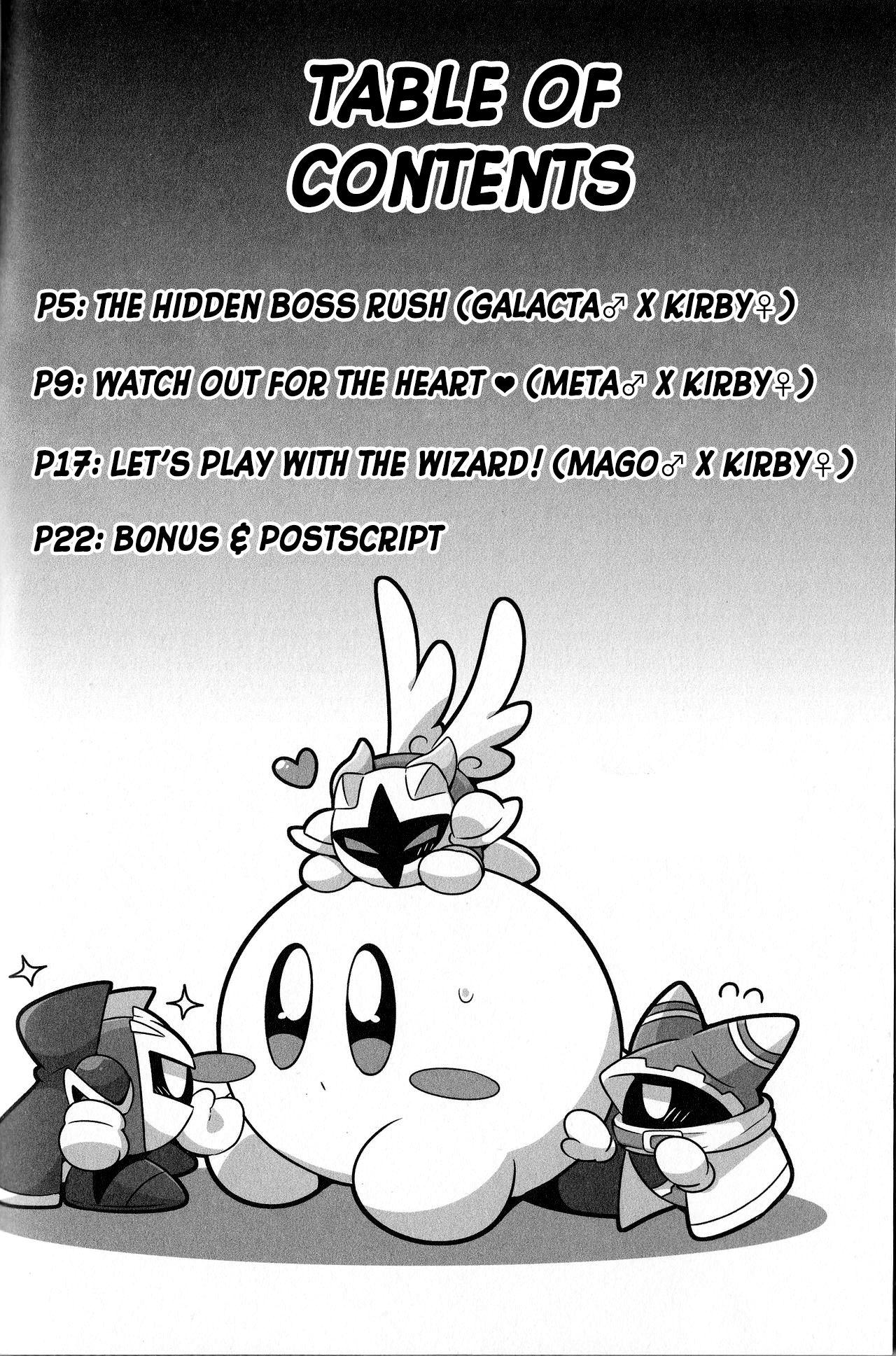 Tiny I Want to Do XXX Even For Spheres! - Kirby Mask - Page 3