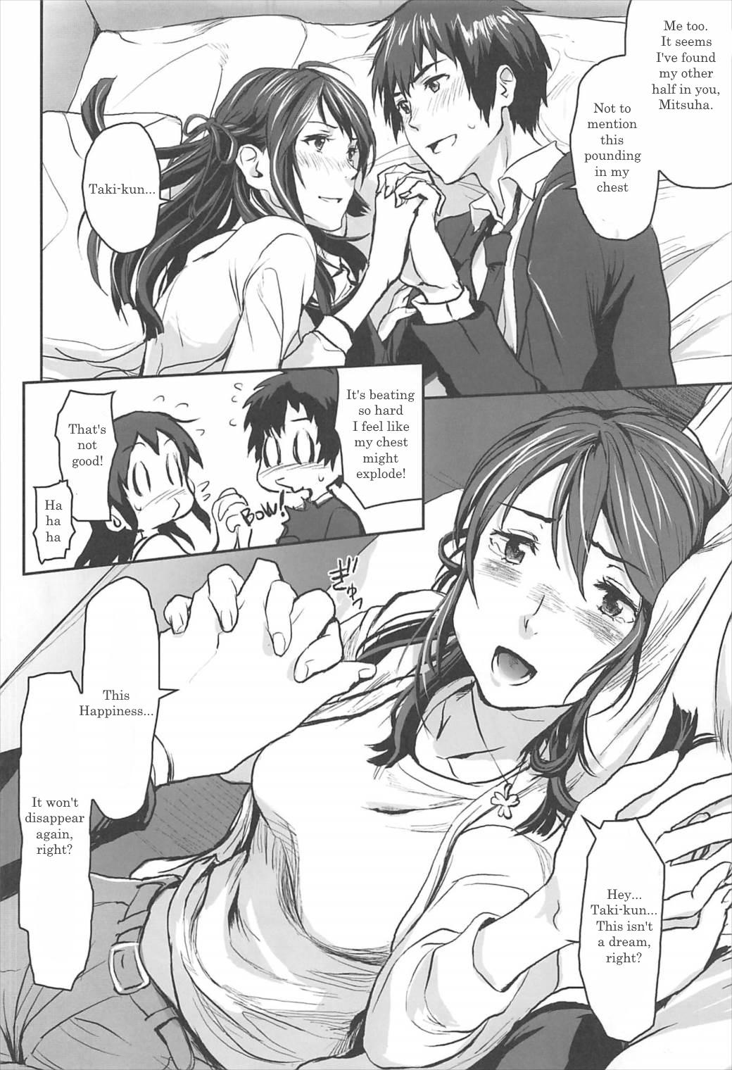 Pussy Fuck Your Inside - Kimi no na wa. Monster Cock - Page 11
