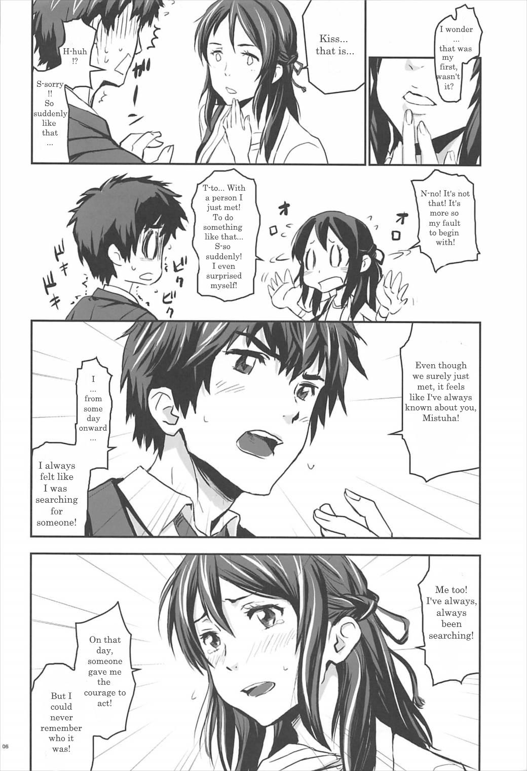 Bubble Butt Your Inside - Kimi no na wa. Pussylick - Page 5