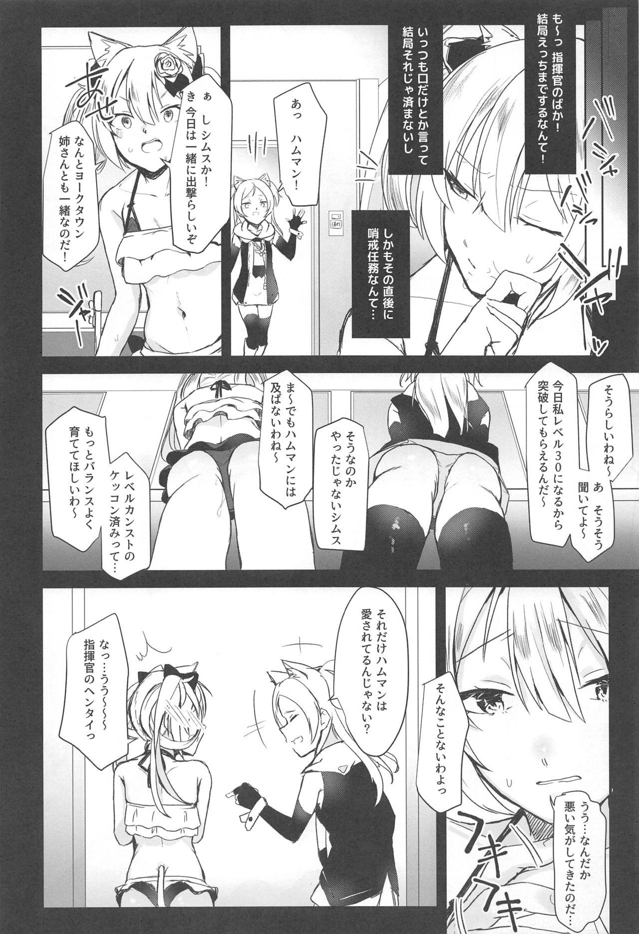 Skype Hammann ni Oshioki nante Iranai no da - Azur lane Oil - Page 3