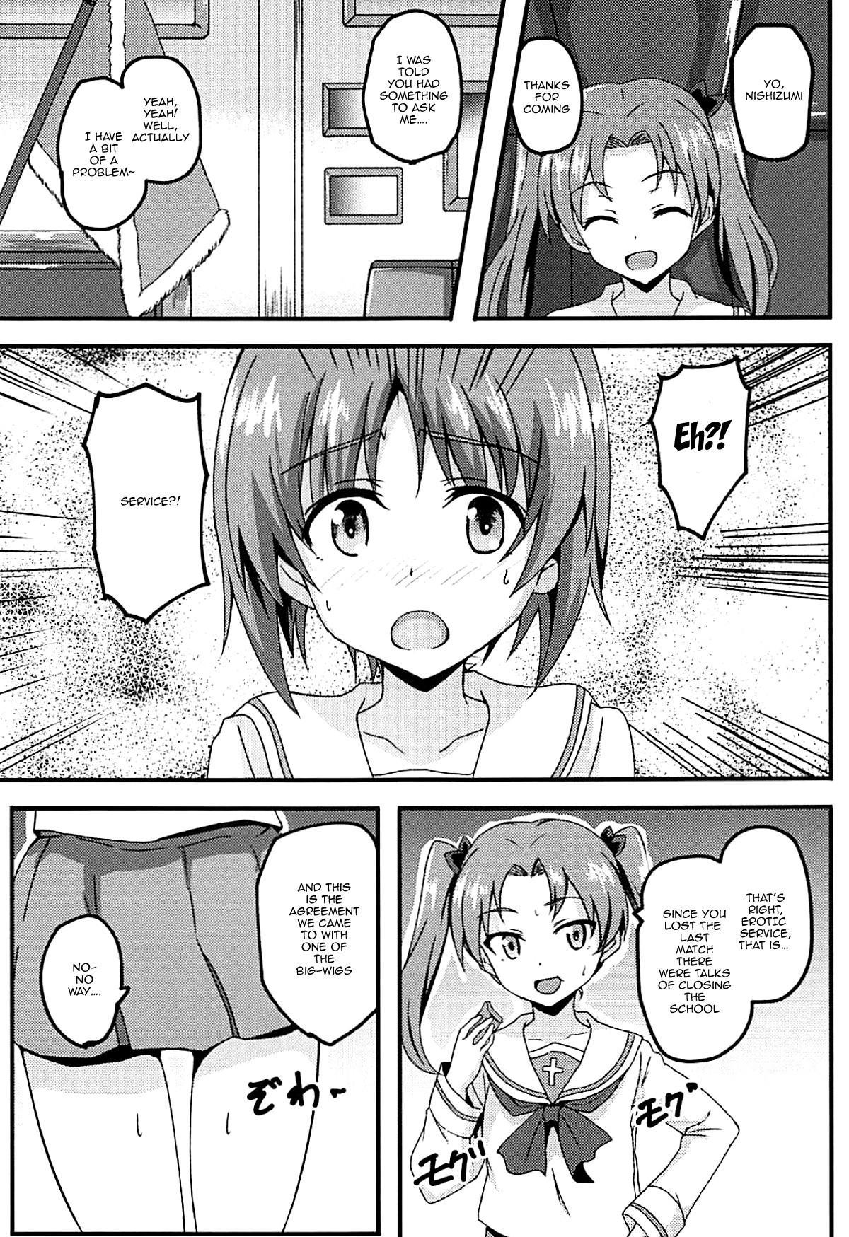 Hardfuck Mihosya Shiyou!! | Let's Do It Mihosya!! - Girls und panzer Kiss - Page 4
