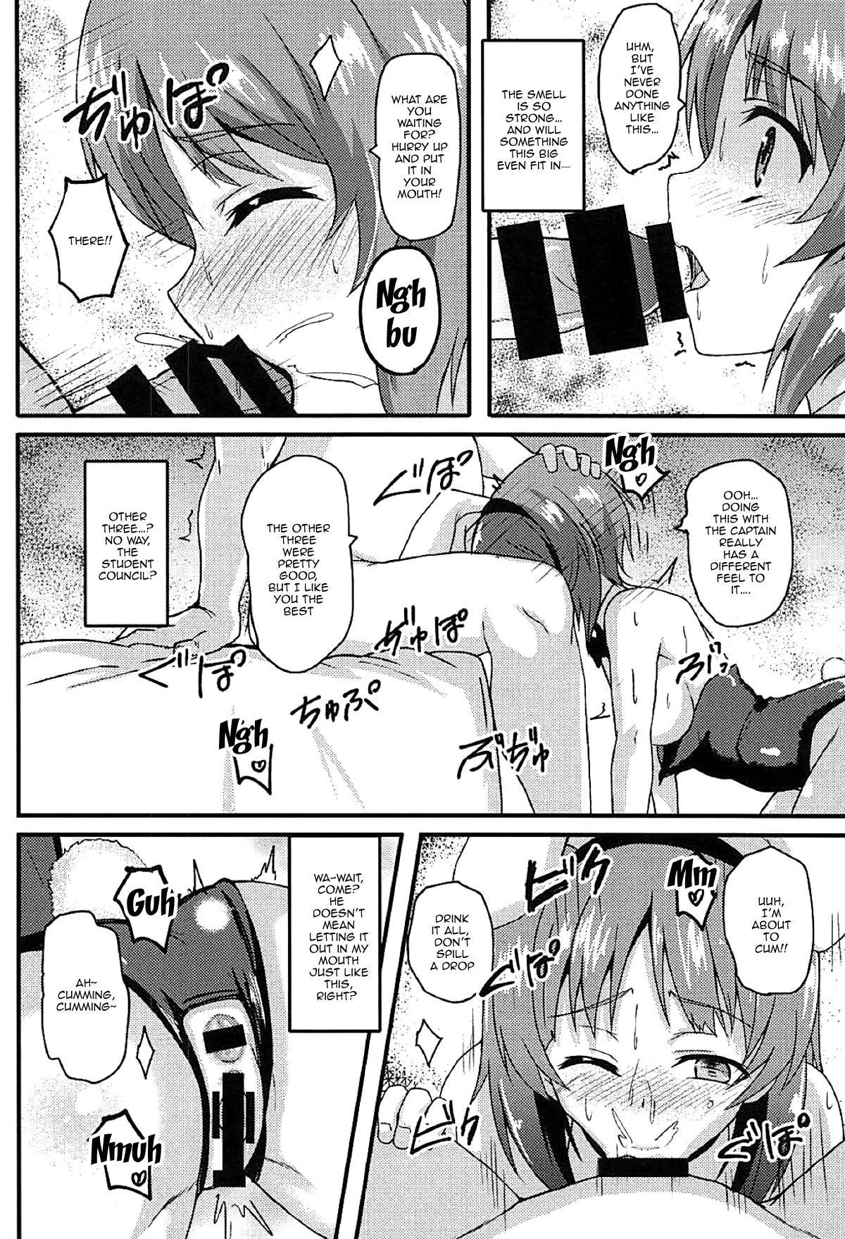 Dick Sucking Mihosya Shiyou!! | Let's Do It Mihosya!! - Girls und panzer Hotwife - Page 9