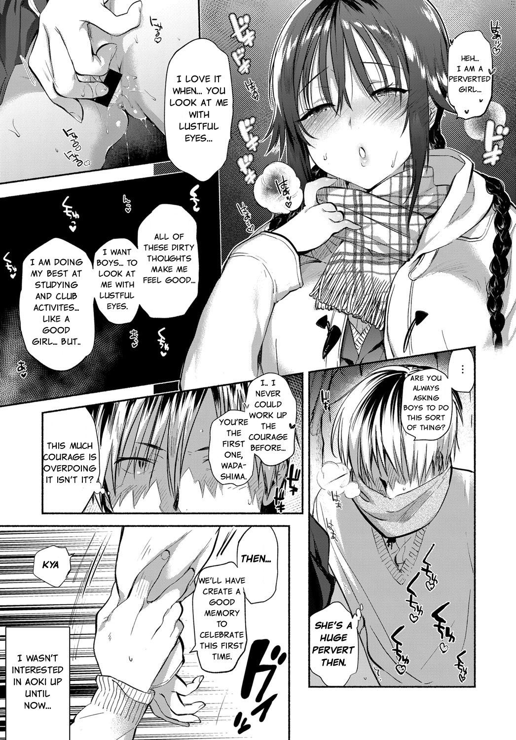 Hot Girl Fucking Aoki-san ha Hoshigari | Aoki's Desires Bondagesex - Page 7