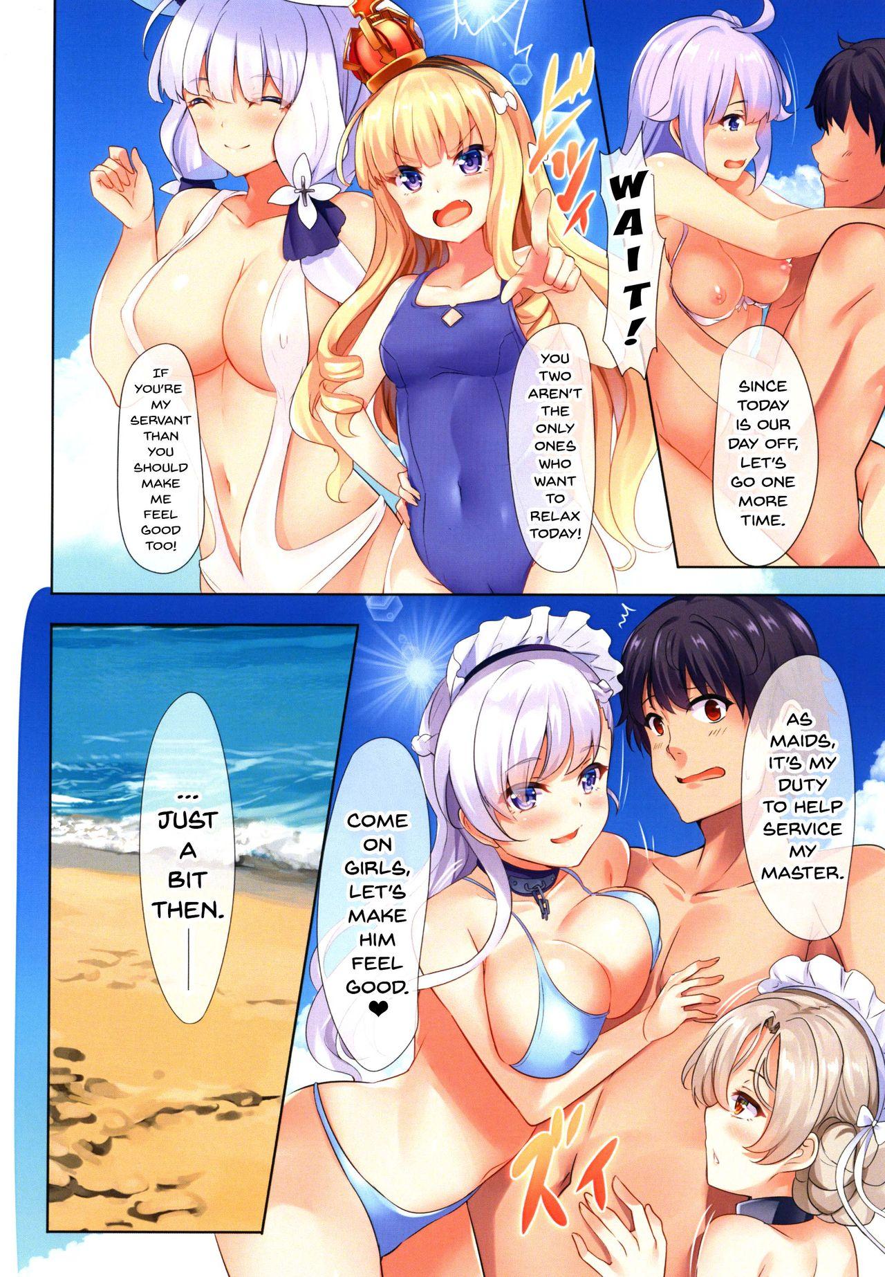 Muscles ROYAL Vacation - Azur lane Suck Cock - Page 11