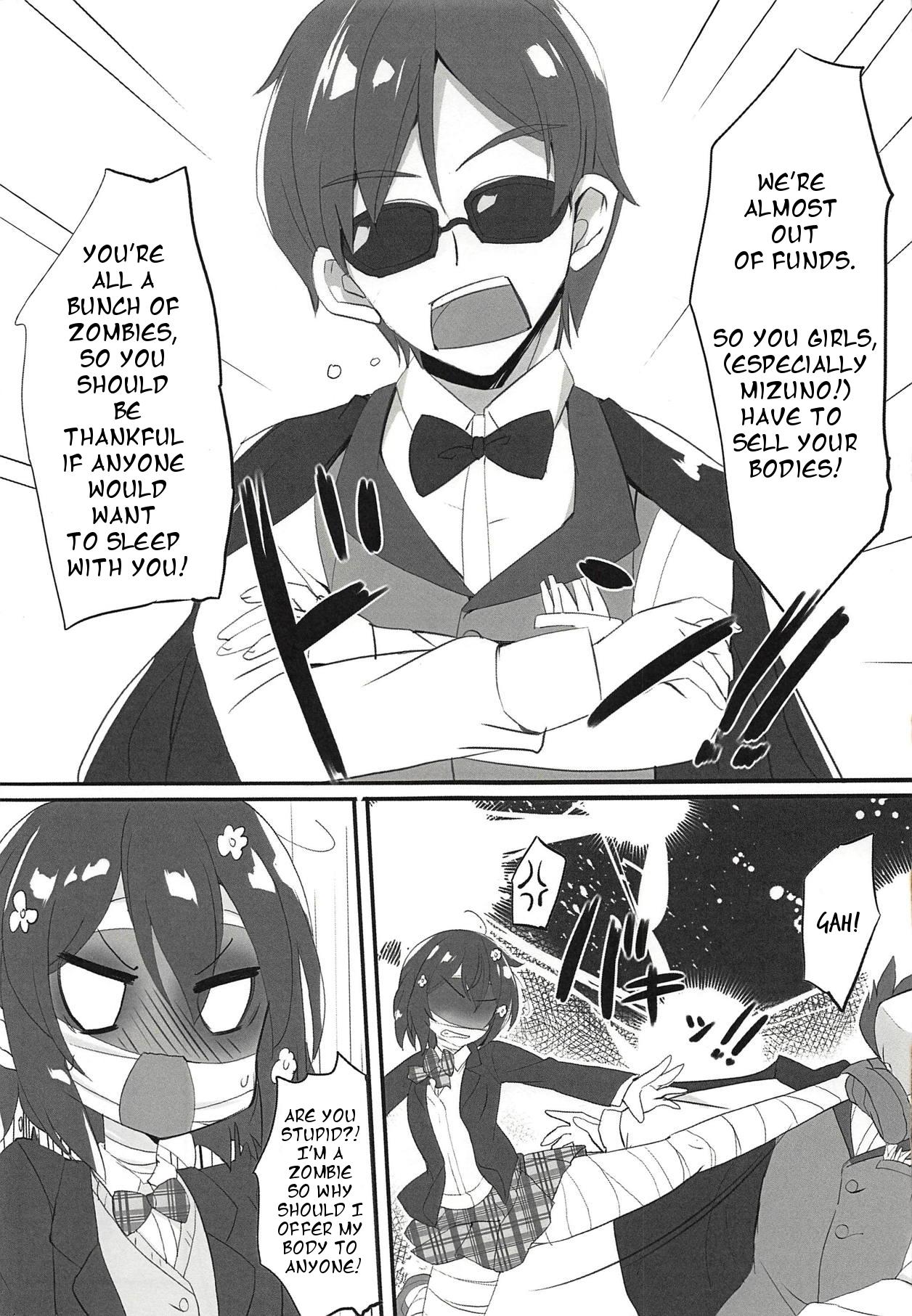 Lesbian Sex GOOD and EVIL - Zombie land saga Hermana - Page 4