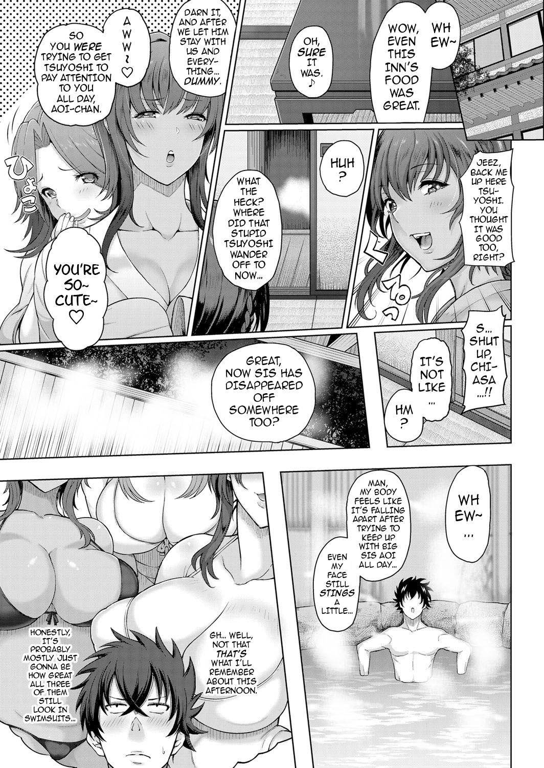 Amateur Sex Tapes Toshiue Zukushi Jukushita Sanshimai | The Three Older, Mature Sisters Next Door 1-2 Morena - Page 5
