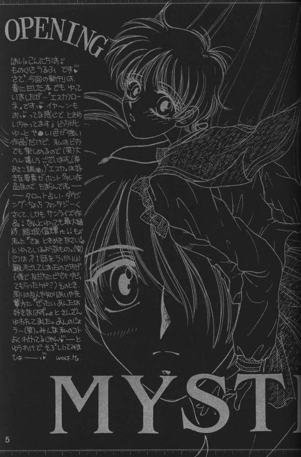 Hard Core Sex MYSTIC EYES - The vision of escaflowne Threesome - Page 4