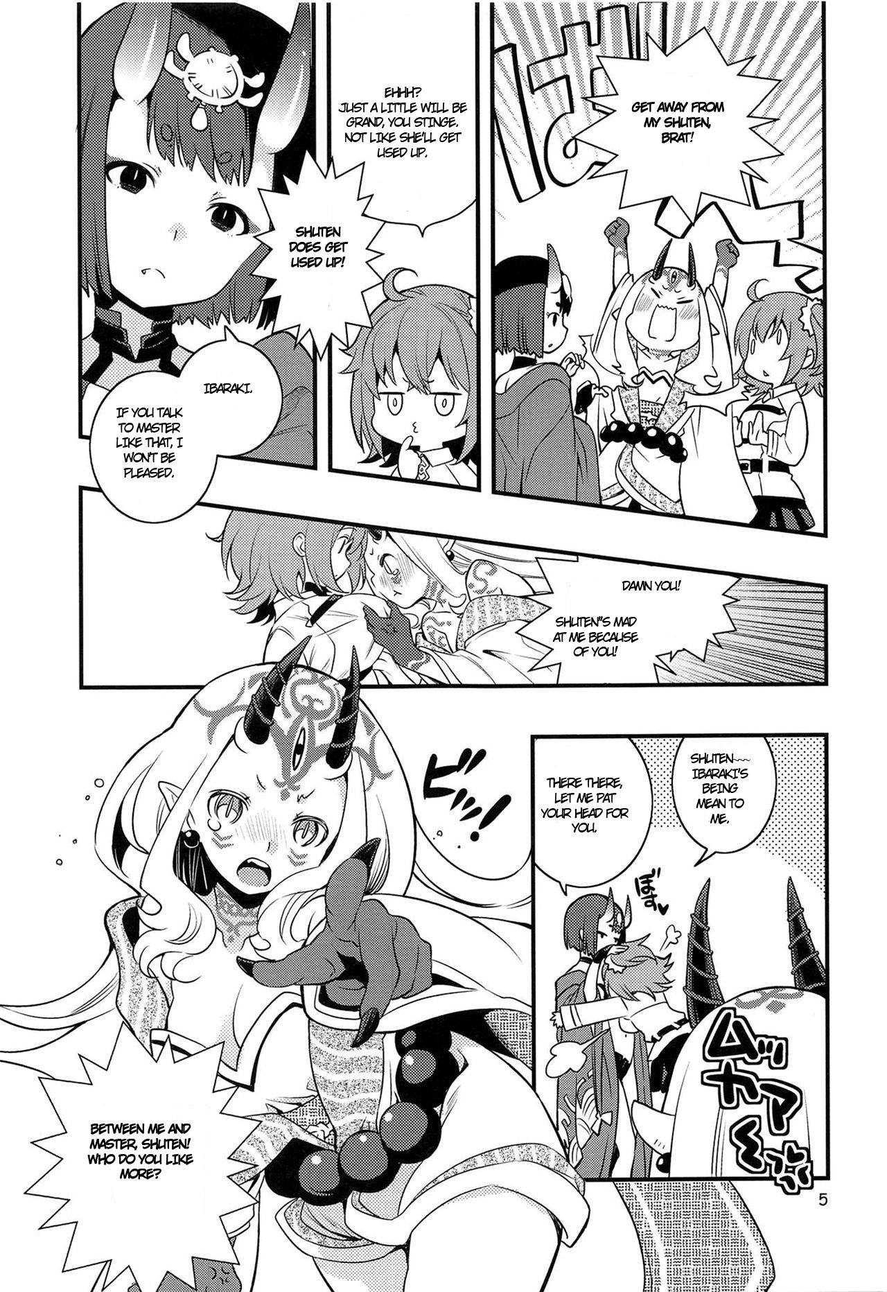 Clothed Sex Chi no Hate de Oni to Warau - Fate grand order Cfnm - Page 4