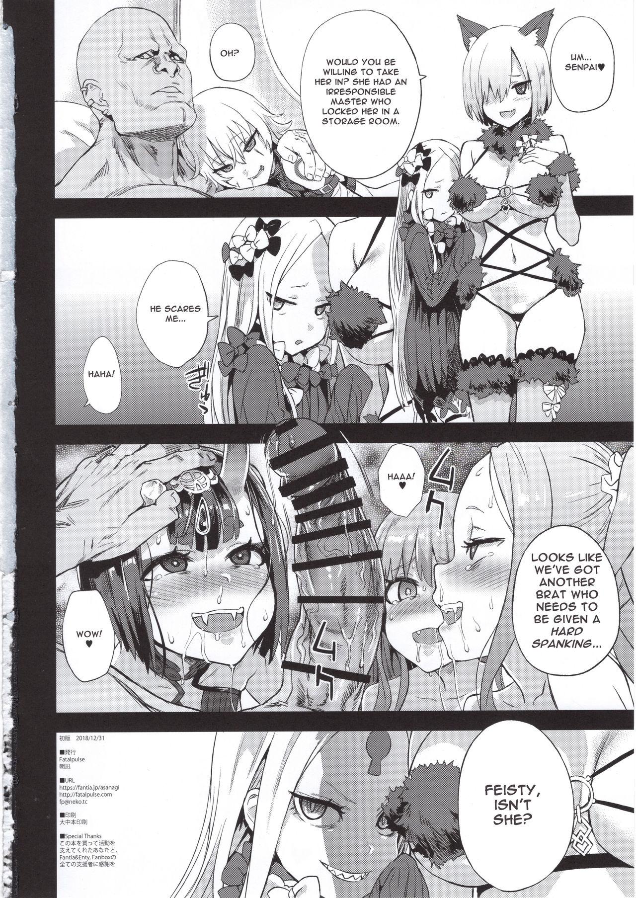 X VictimGirls26 master-vs mesu child - Fate grand order Eating Pussy - Page 29