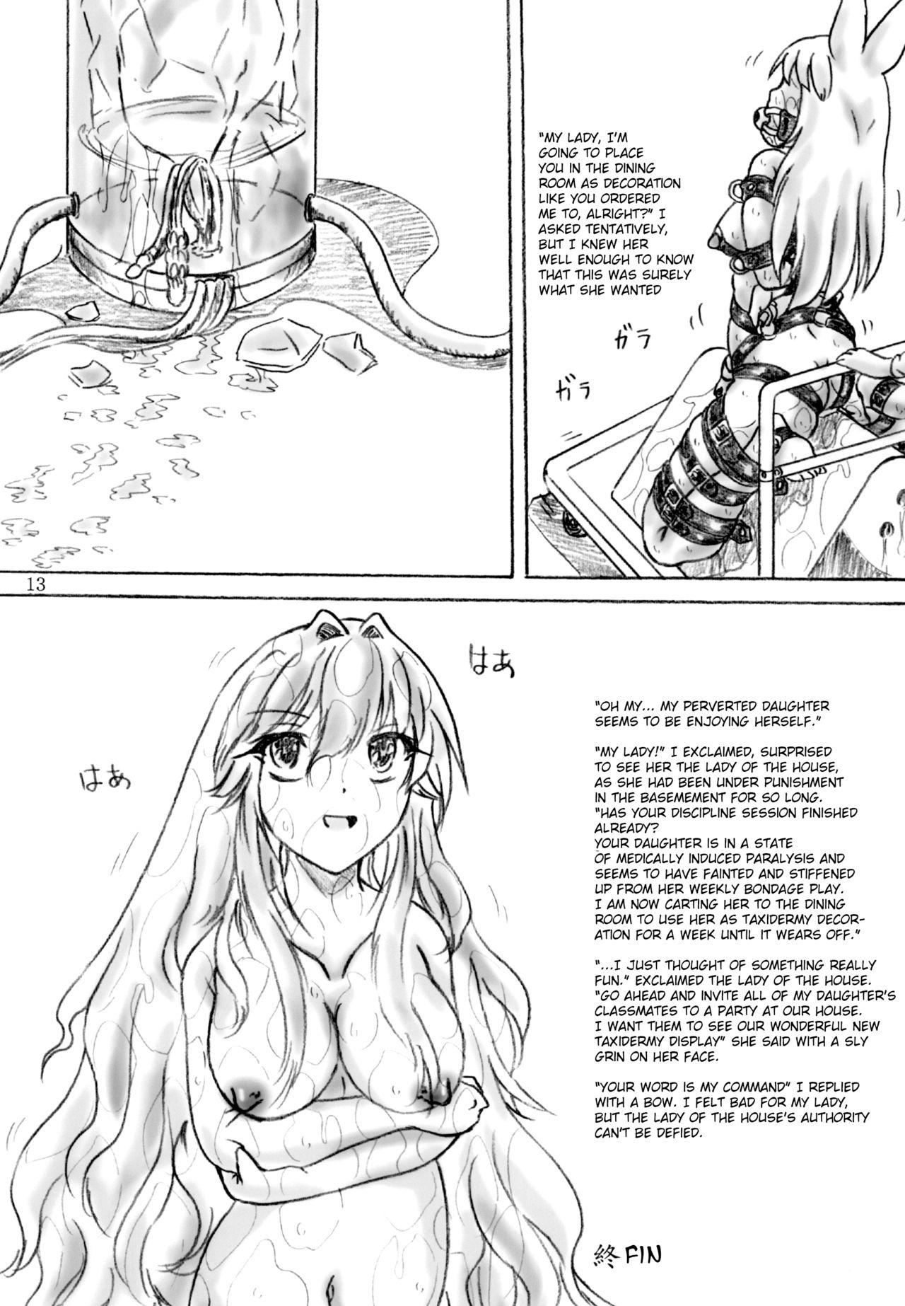 Fucking Hard Hakusei Ojou-sama | Taxidermied Princess - Original Tranny - Page 13