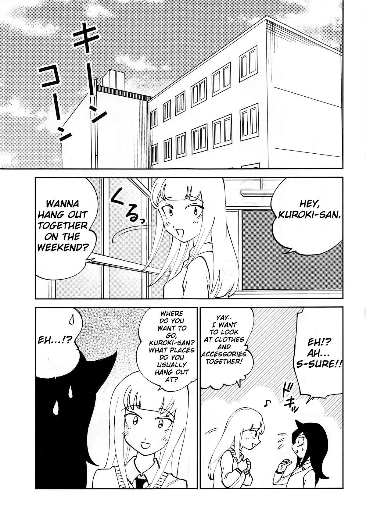 Cum In Pussy Kuroki-san, Anone. - Its not my fault that im not popular Bizarre - Page 2