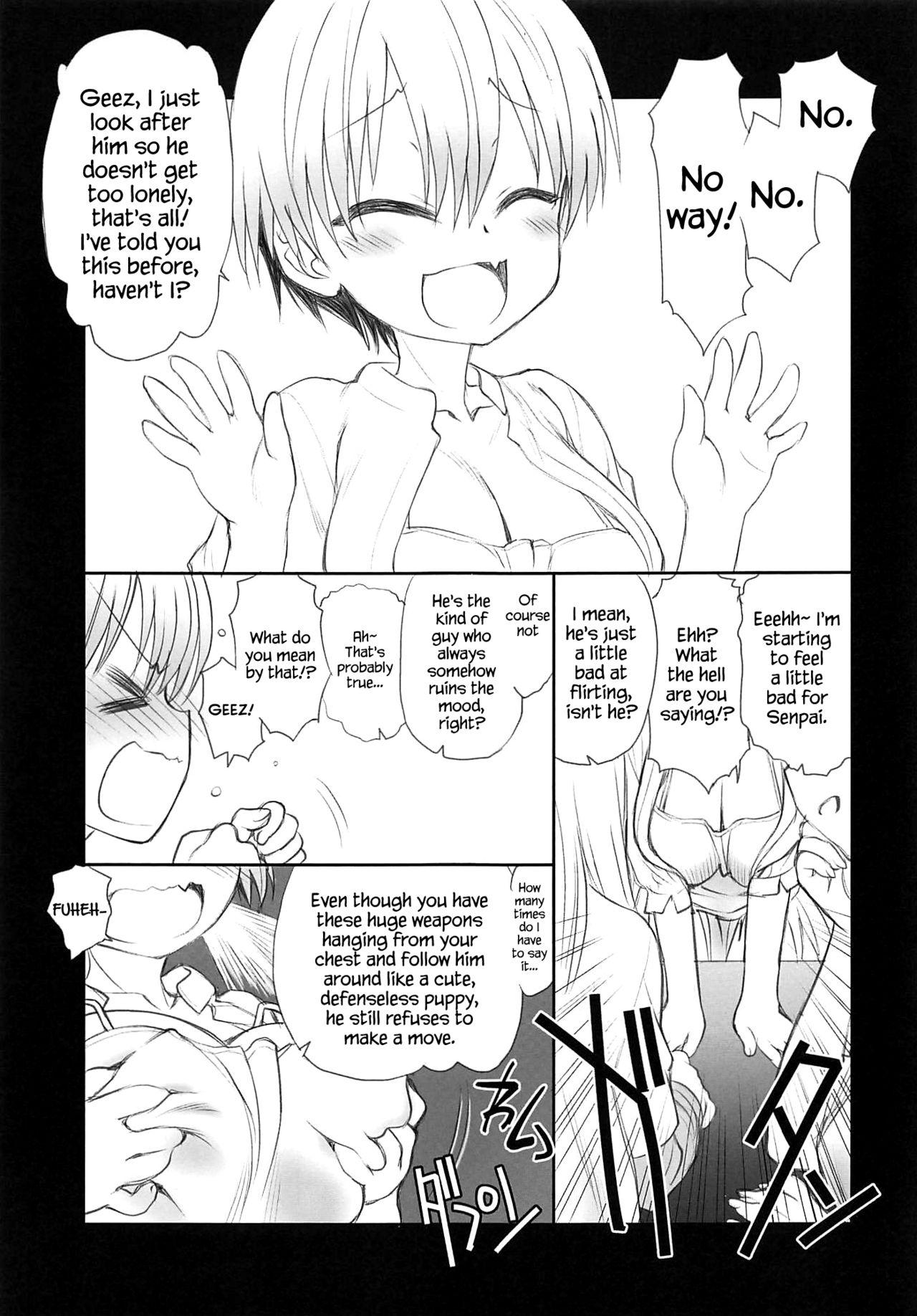 Celebrity Porn Uzaki-chan wa Yararetai! - Uzaki-chan wa asobitai Big Boobs - Page 5