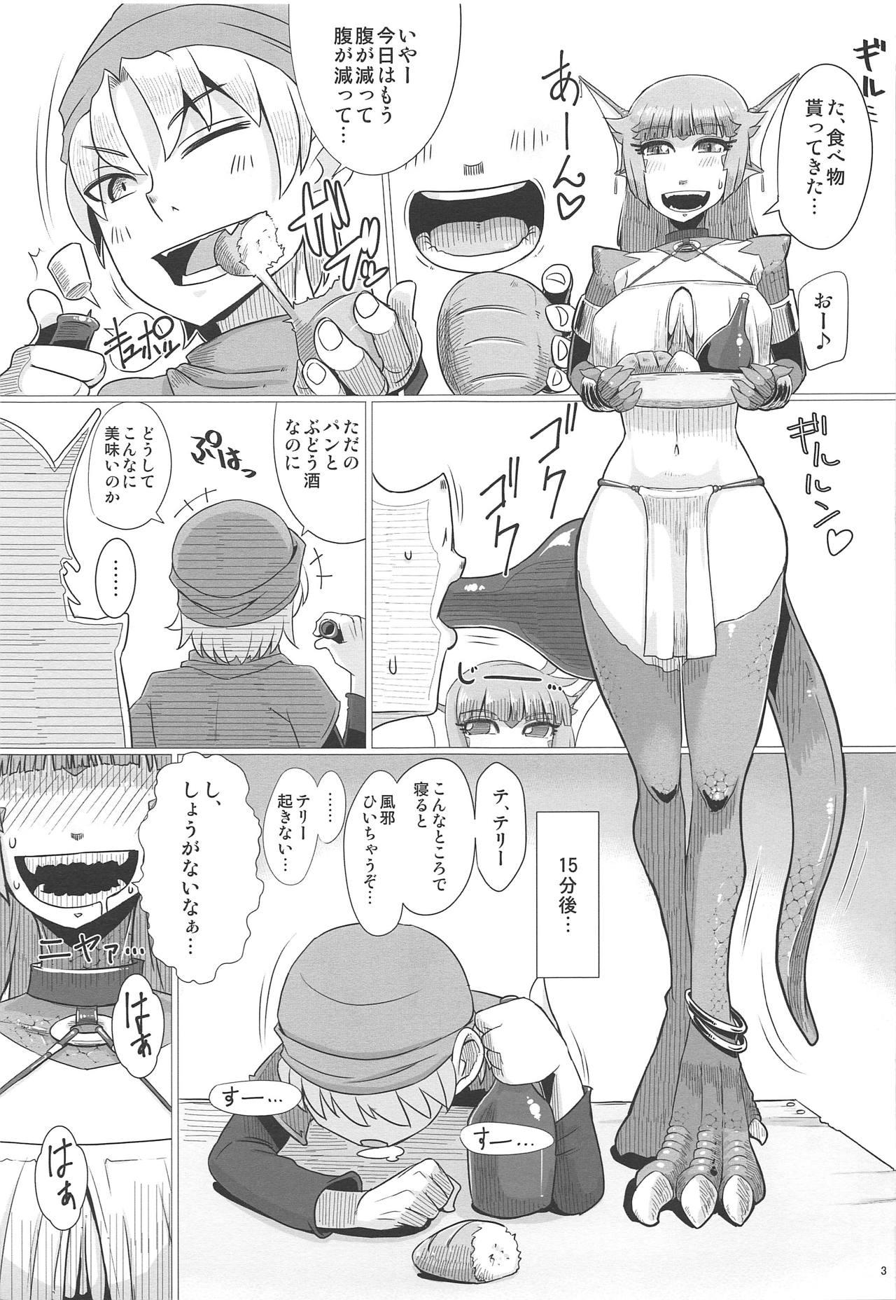 Sapphic Erotica Katai Onna Hodo Moeagaru!! Kai - Dragon quest vi Homosexual - Page 4