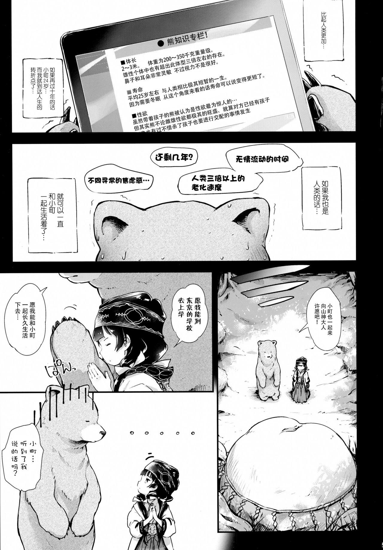 Assfingering Toro Musume 9 Machi to Loli Kuma - Kuma miko Orgy - Page 6