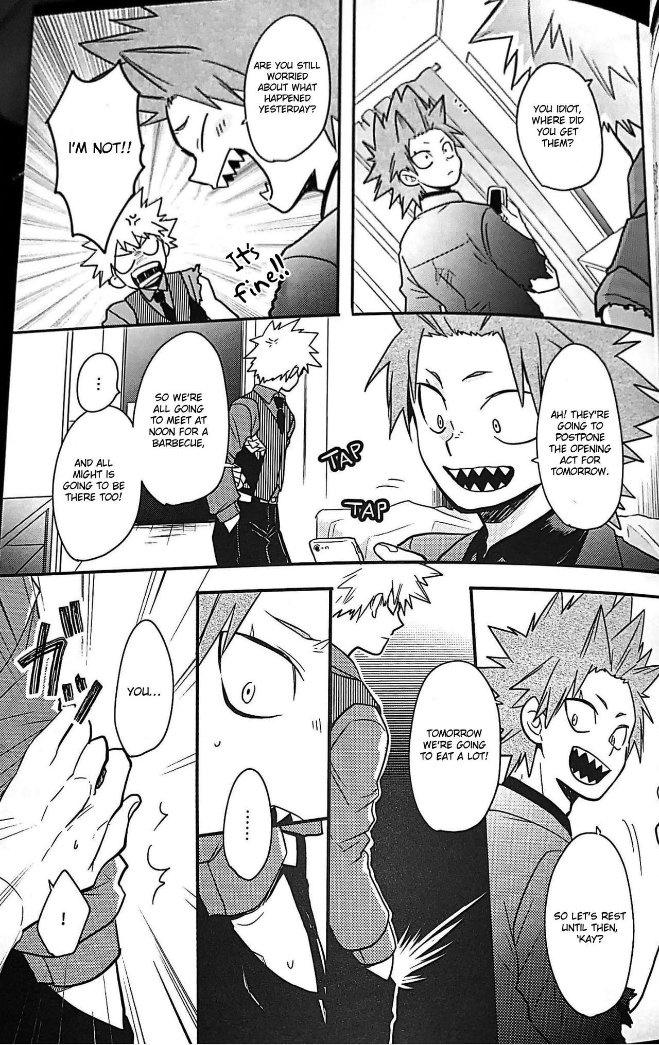 Piss Maebarai Honeymoon - My hero academia Mojada - Page 12