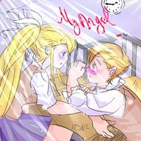 My AngelWinry Rockbell x Alphonse Elric by Noutty 1