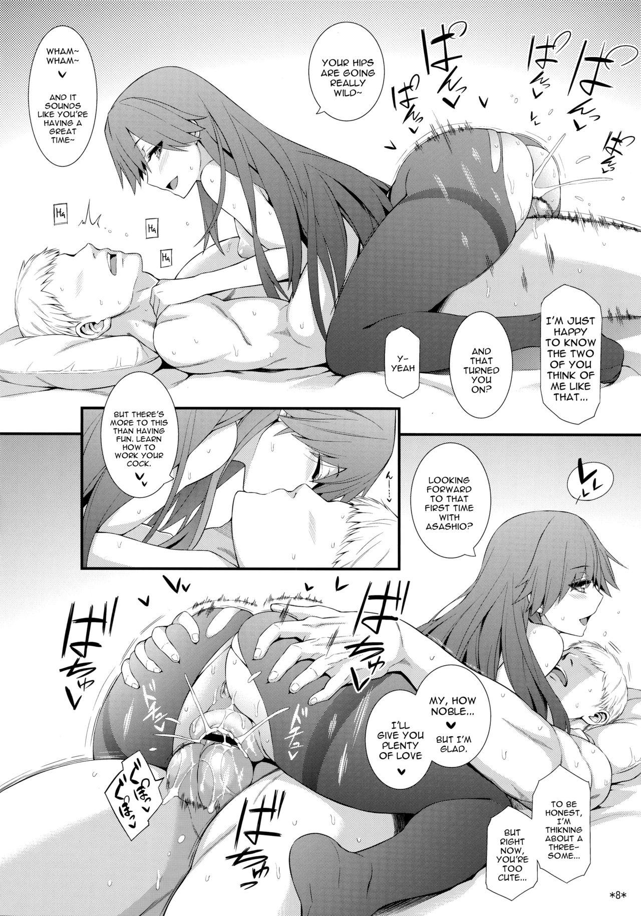 Gay Longhair Seikatsu Rhythm wa Asashio-gata - Kantai collection Cei - Page 9