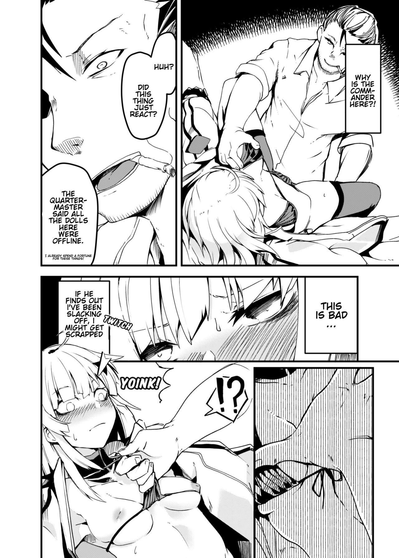 Girl Gets Fucked Dummy de Saborou. | Wagging Dummy. - Girls frontline Penis Sucking - Page 5