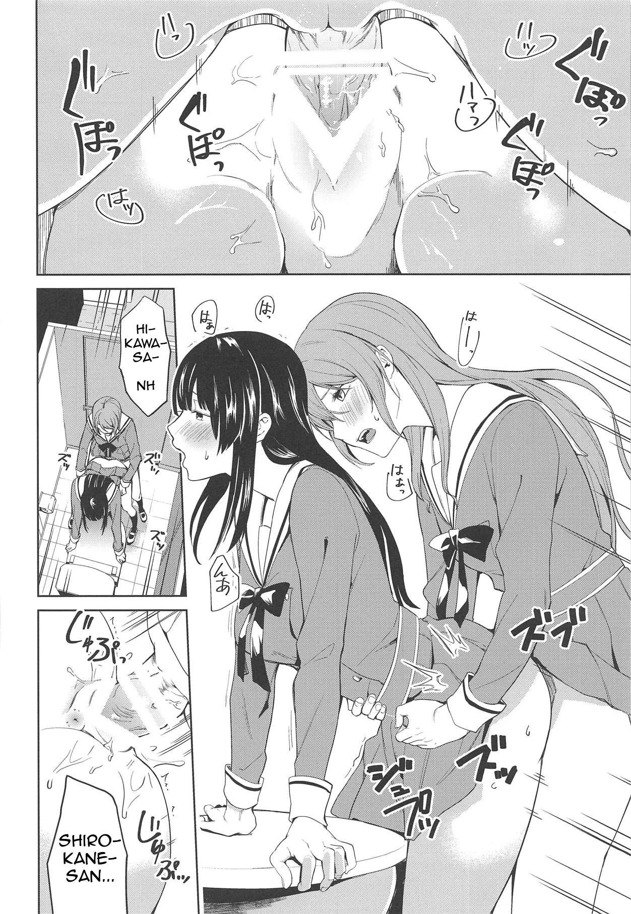 Pussy Eating RinSayo Futanari Ecchi Bon - Bang dream Blacksonboys - Page 11