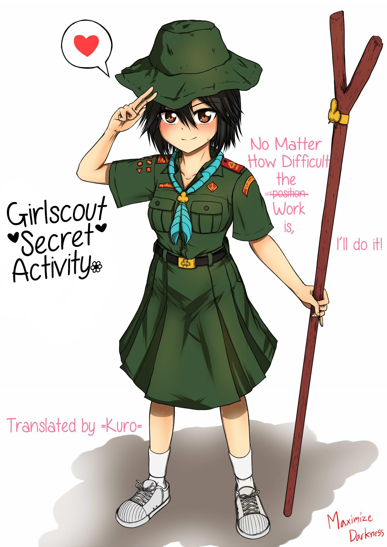 Girlscout secret activity 0