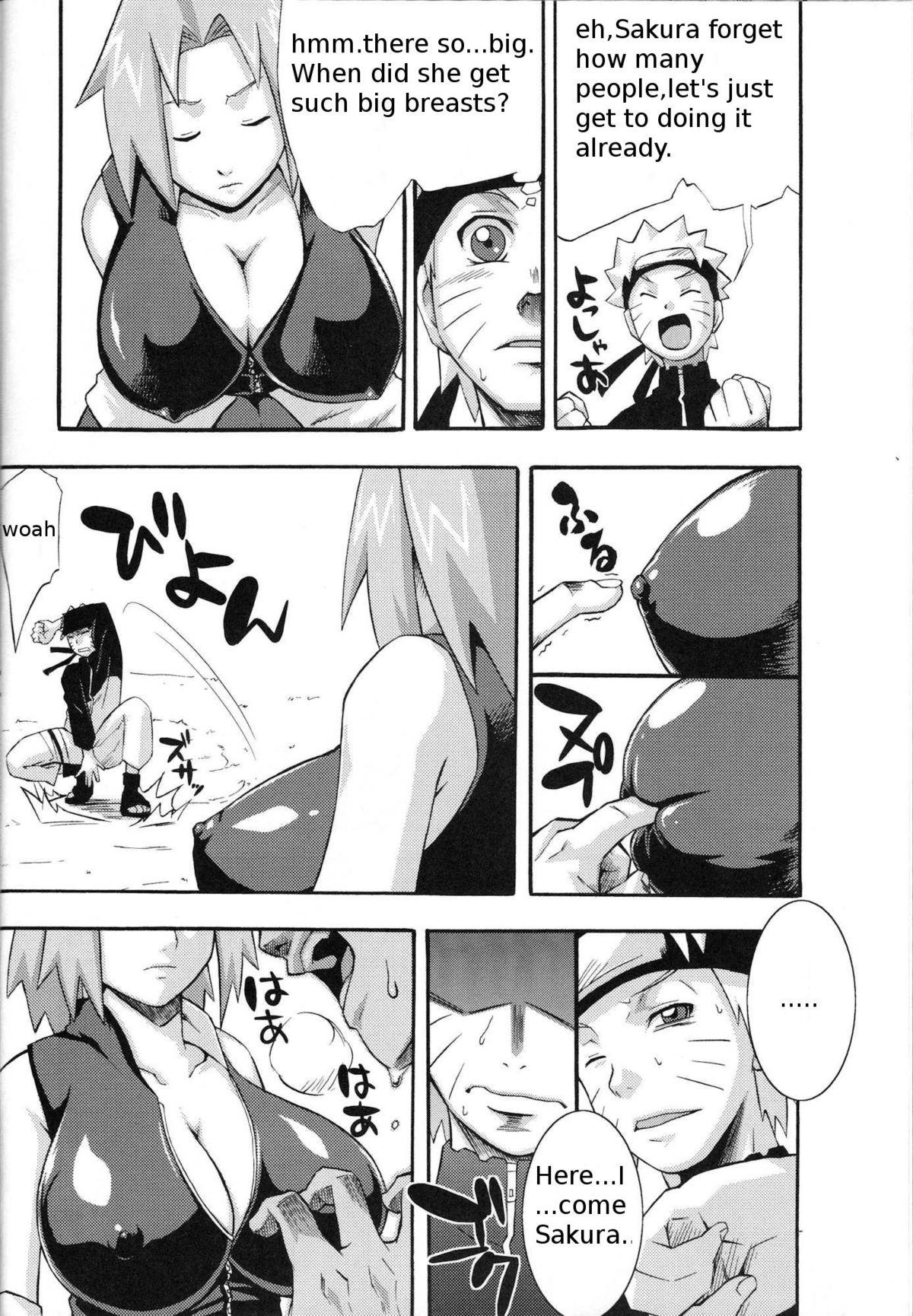 Big breasts Sennin no Te - Naruto Self - Page 5