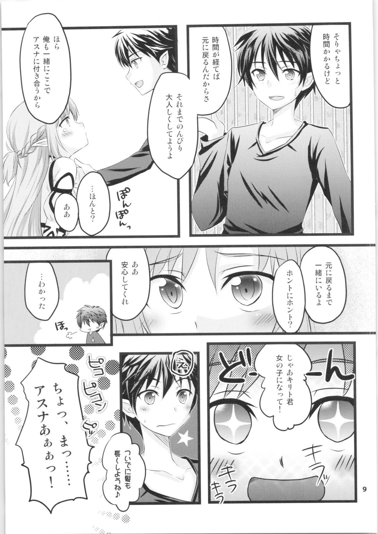 Cum Shot Kiriko-chan to Asobou! 2 - Sword art online Slut - Page 8