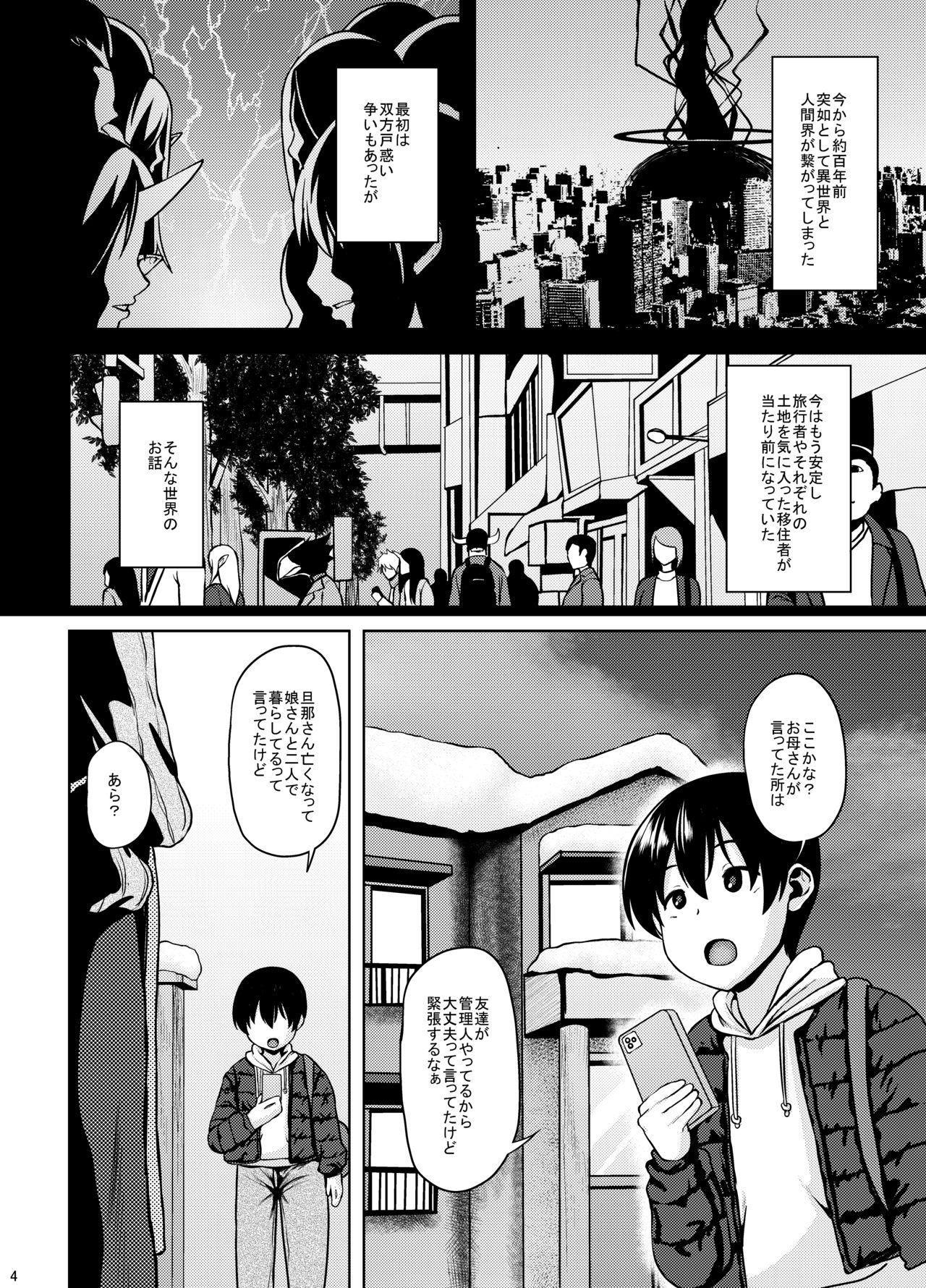 Naughty Miboujin Elf no Kanrinin-san to H Shichau Hon - Original Swallow - Page 3