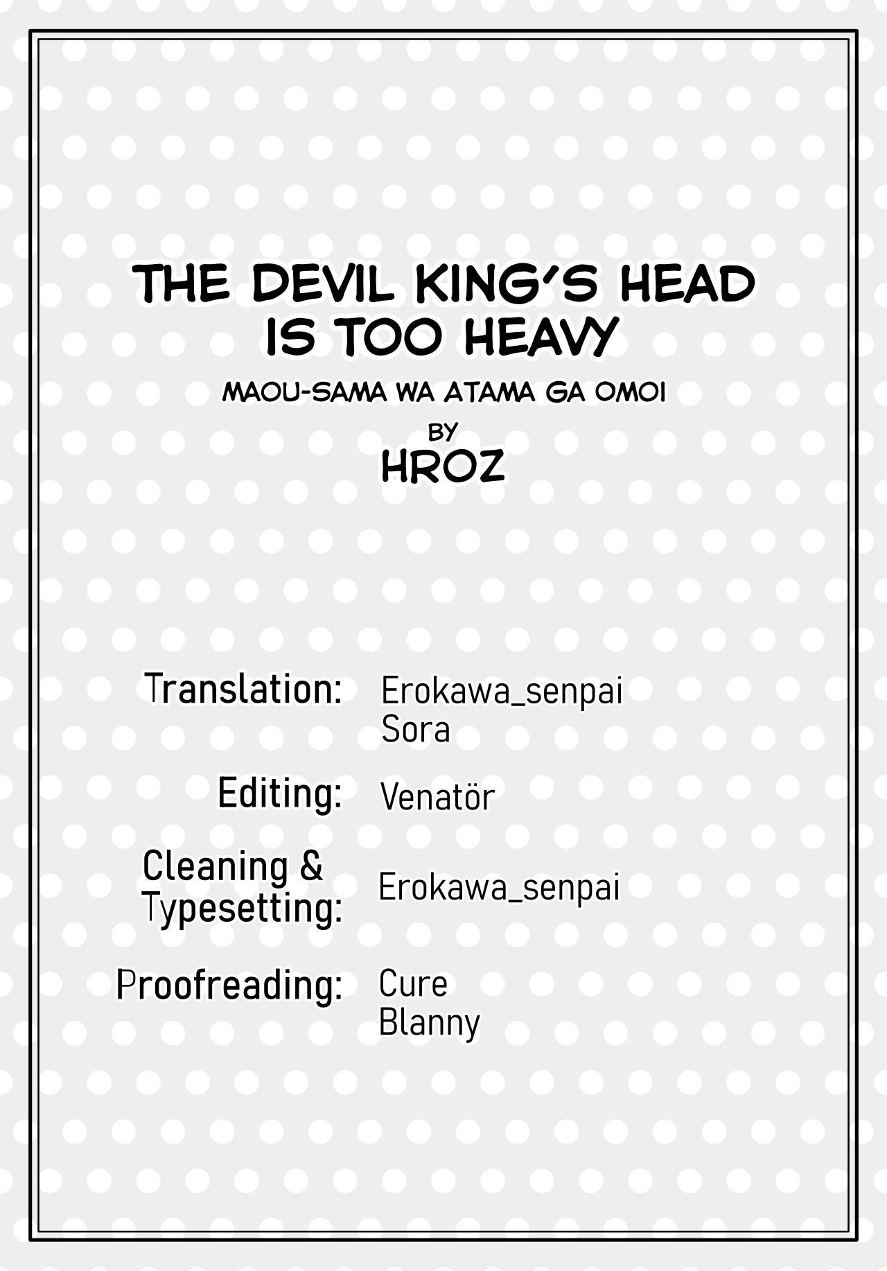 Maou-sama wa Atama ga Omoi. | The Devil King's Head Is Too Heavy. 13