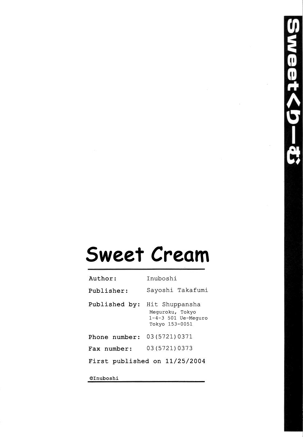 Sweet Cream 167