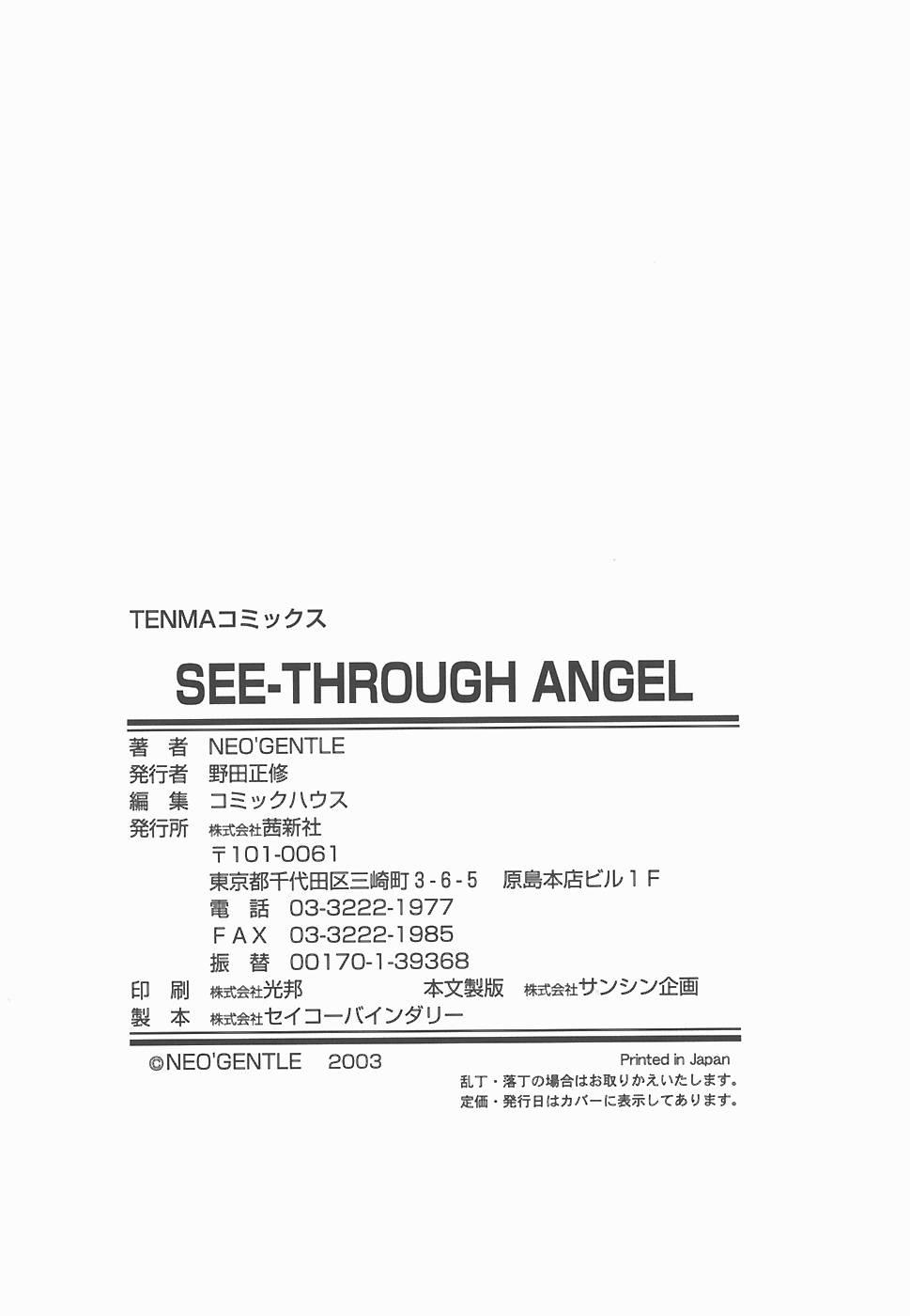 SEE-THROUGH ANGEL 178