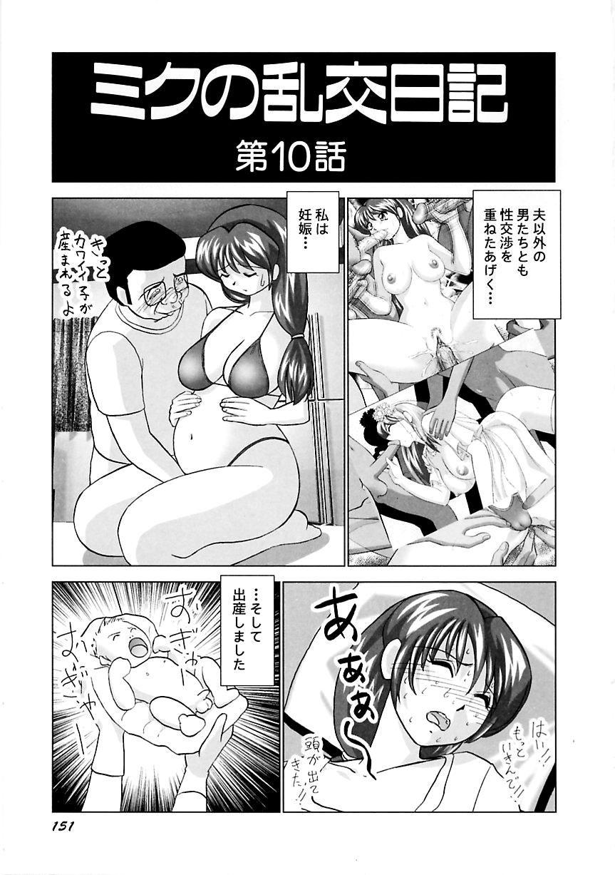 Miku no Rankou Nikki | Miku's Sexual Orgy Diary 151
