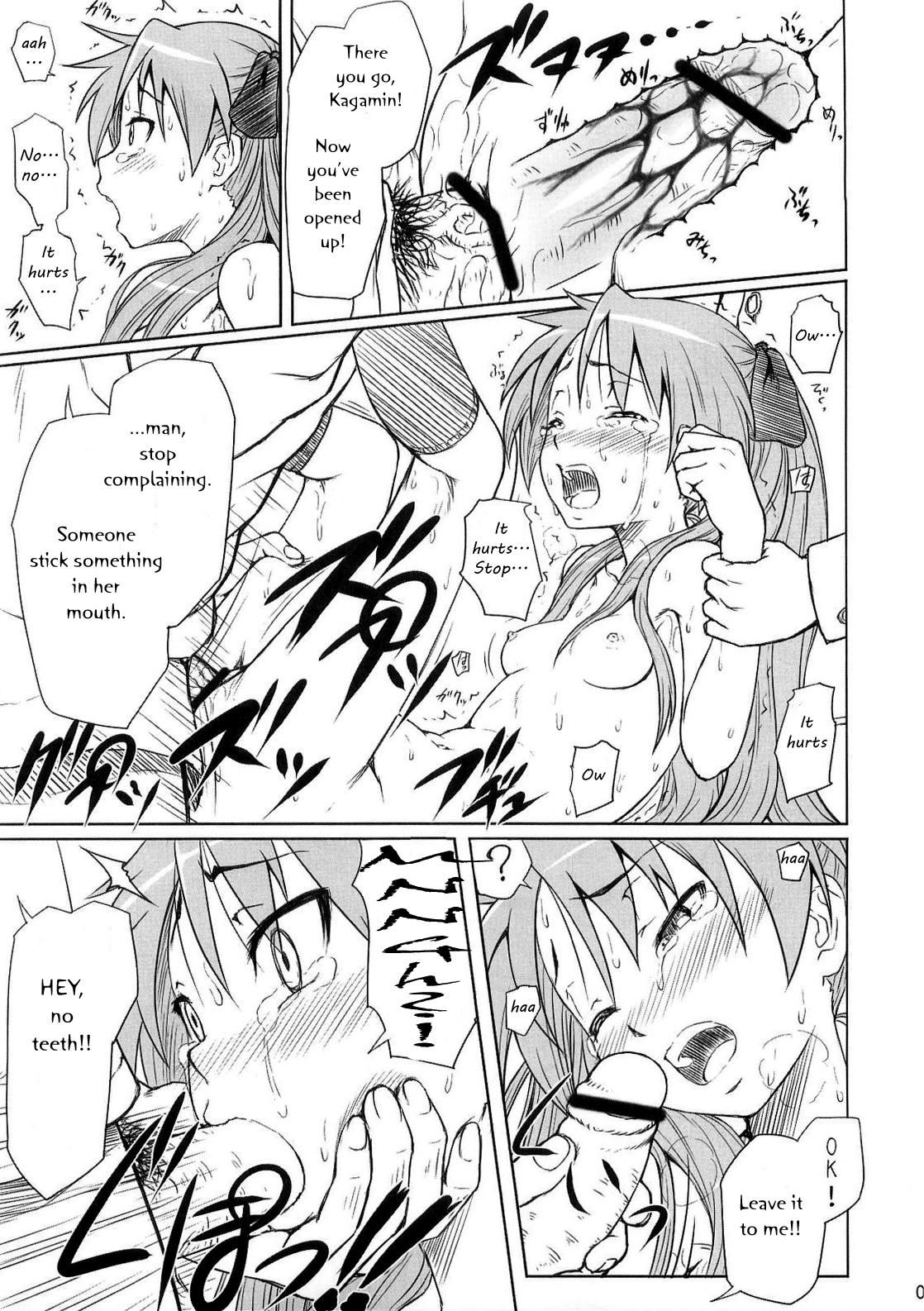 Blackmail Kagamin wa Ore no Yome | Kagamin Is My Woman - Lucky star Jerk - Page 8
