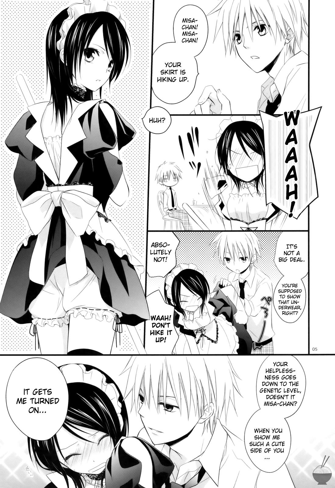 Old elle - Kaichou wa maid sama Hotfuck - Page 4